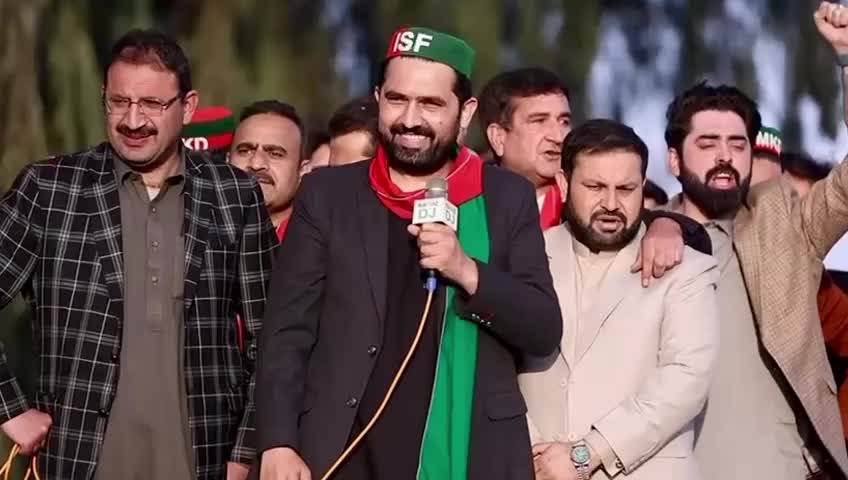 Khyber Pakhtunkhwa CM Addresses Street Rally in Mingora