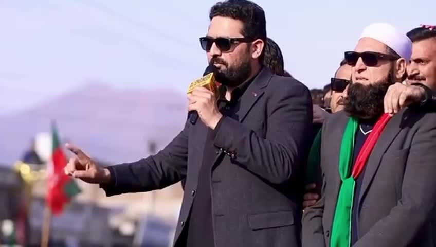 Khyber Pakhtunkhwa CM Addresses Street Rally in Mingora
