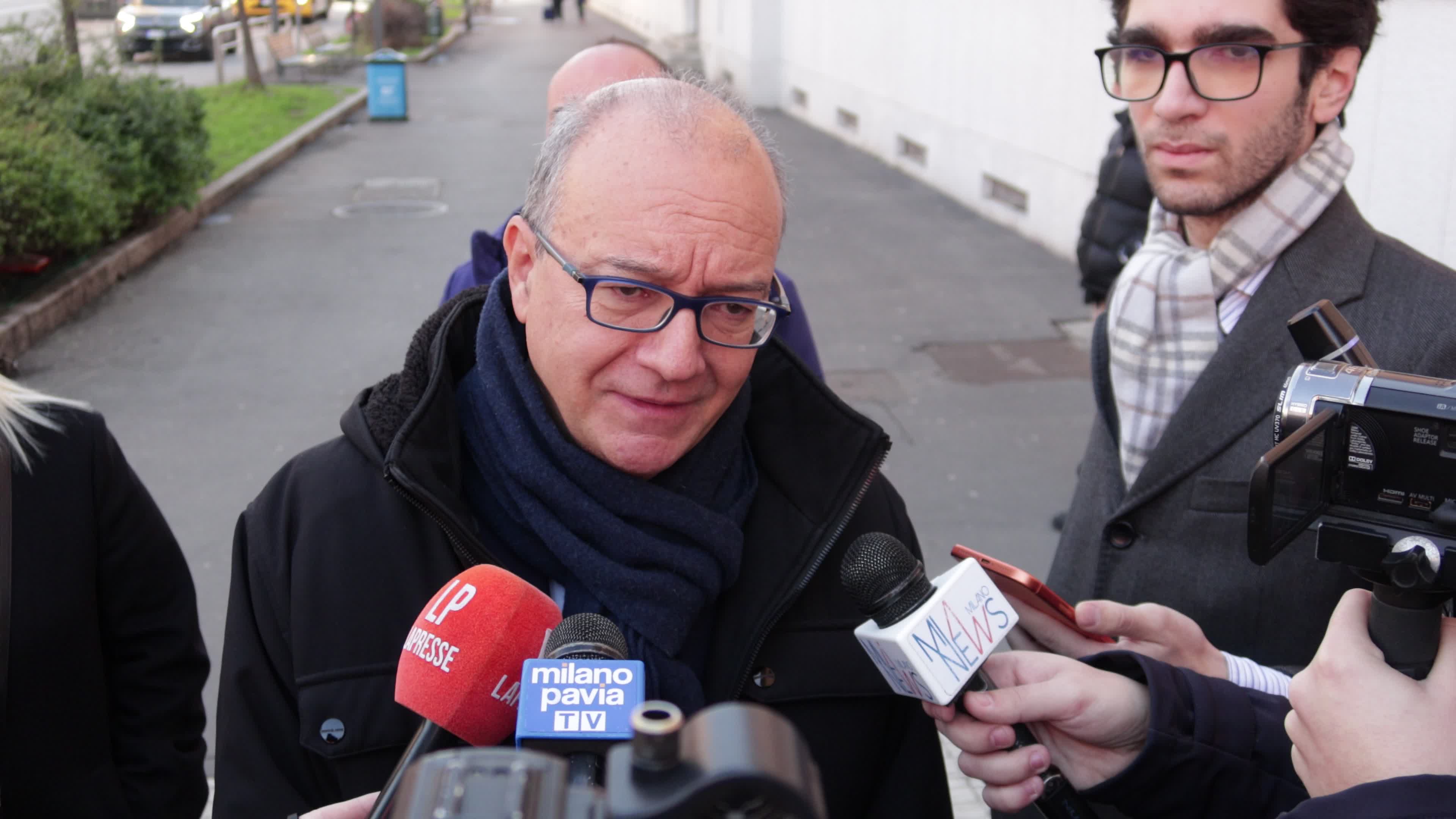 The institutional visit of the italian Minister of Education Giuseppe Valditara at the Marcello Candia Comprehensive School in the Corvetto district in Milan
