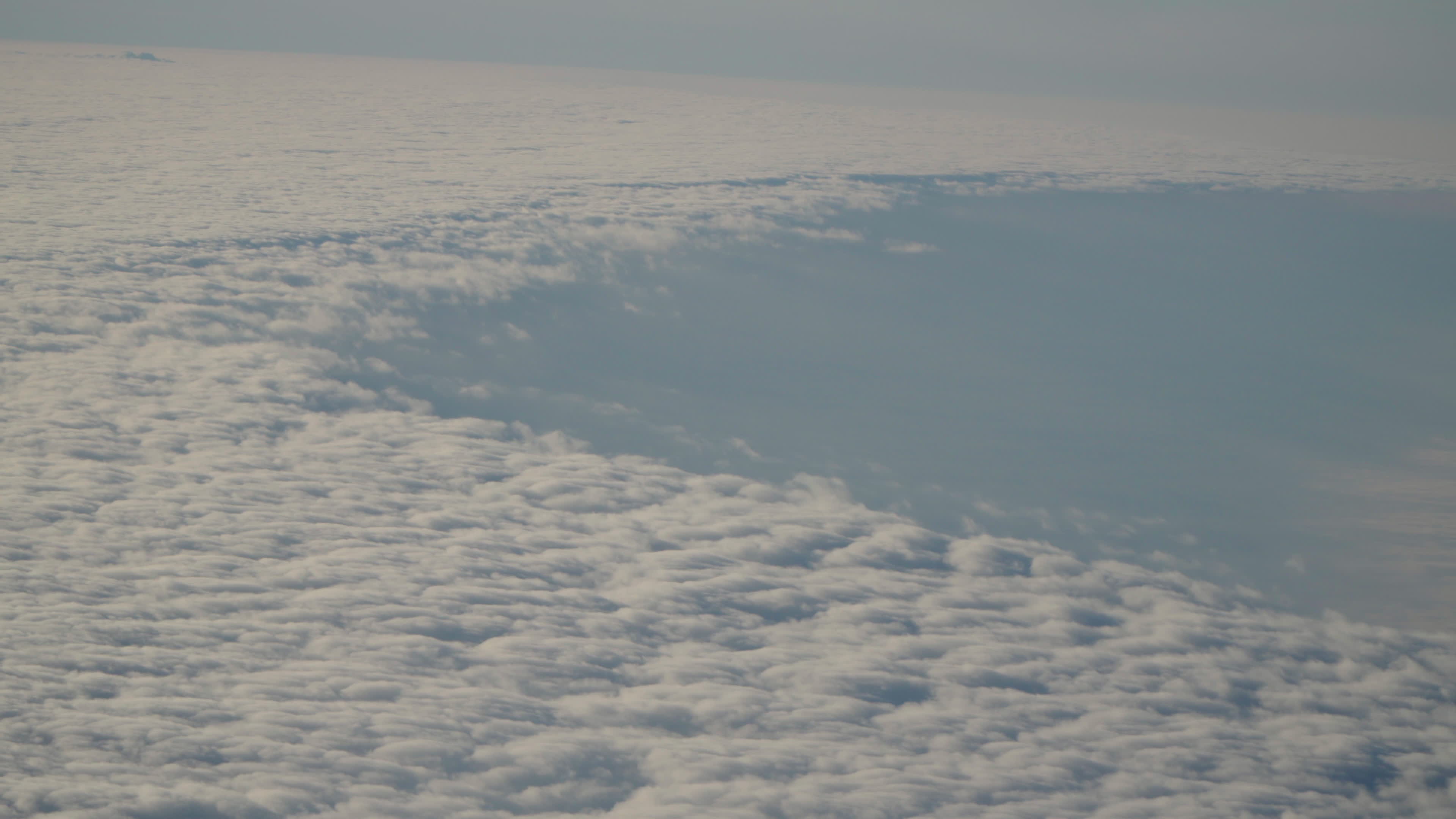 Stratocumulus aerial view