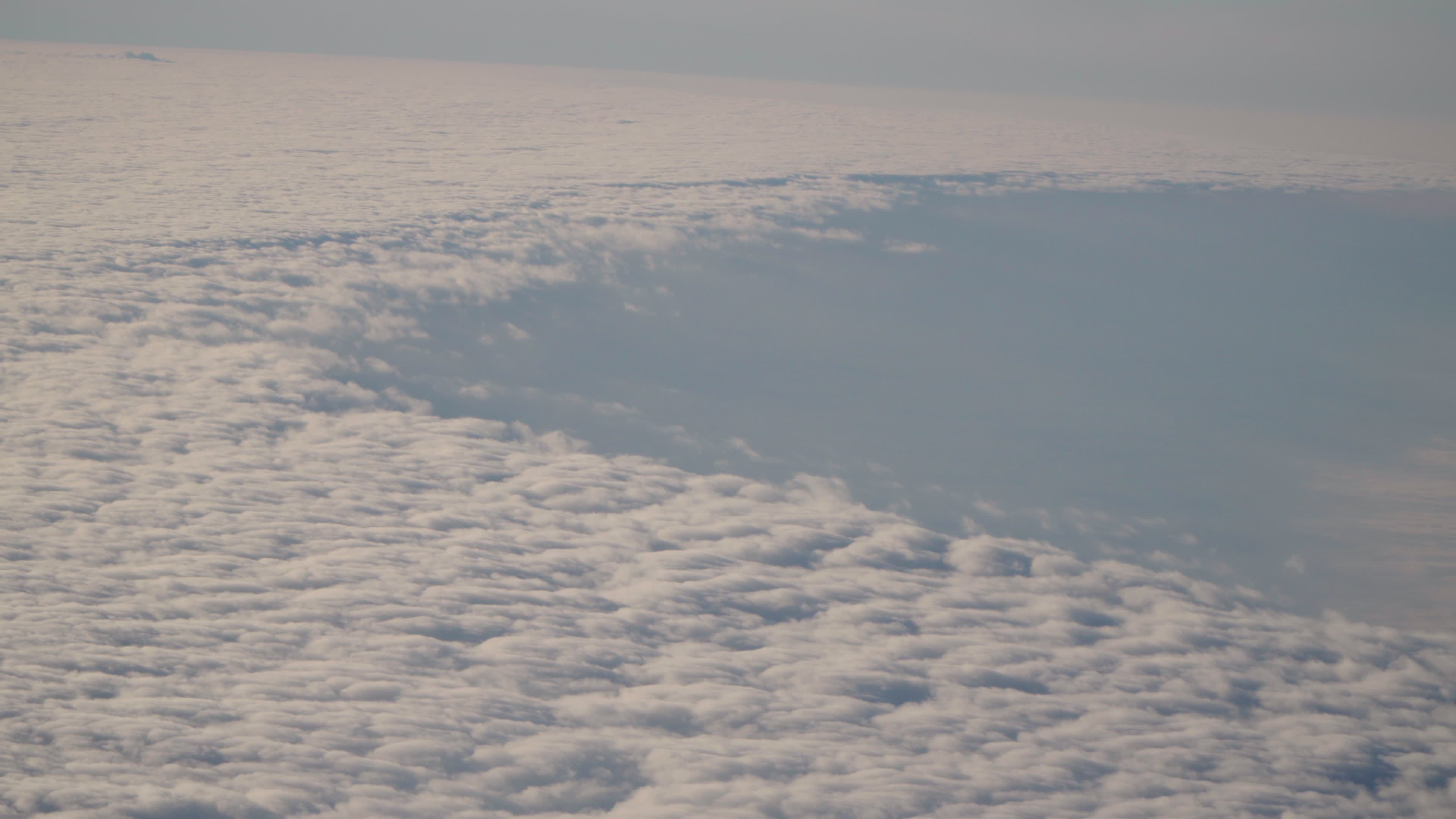 Stratocumulus aerial view