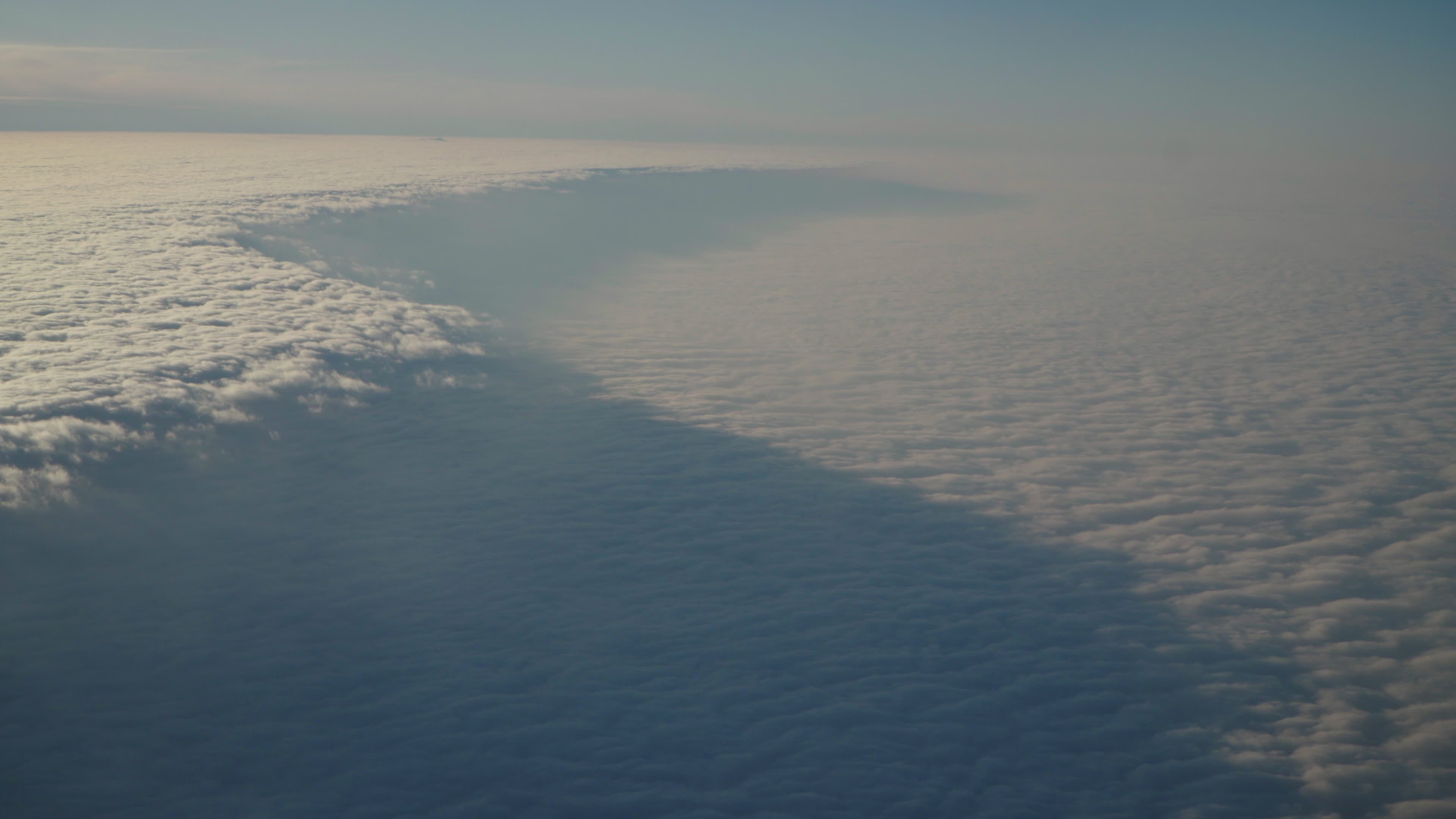 Stratocumulus aerial view