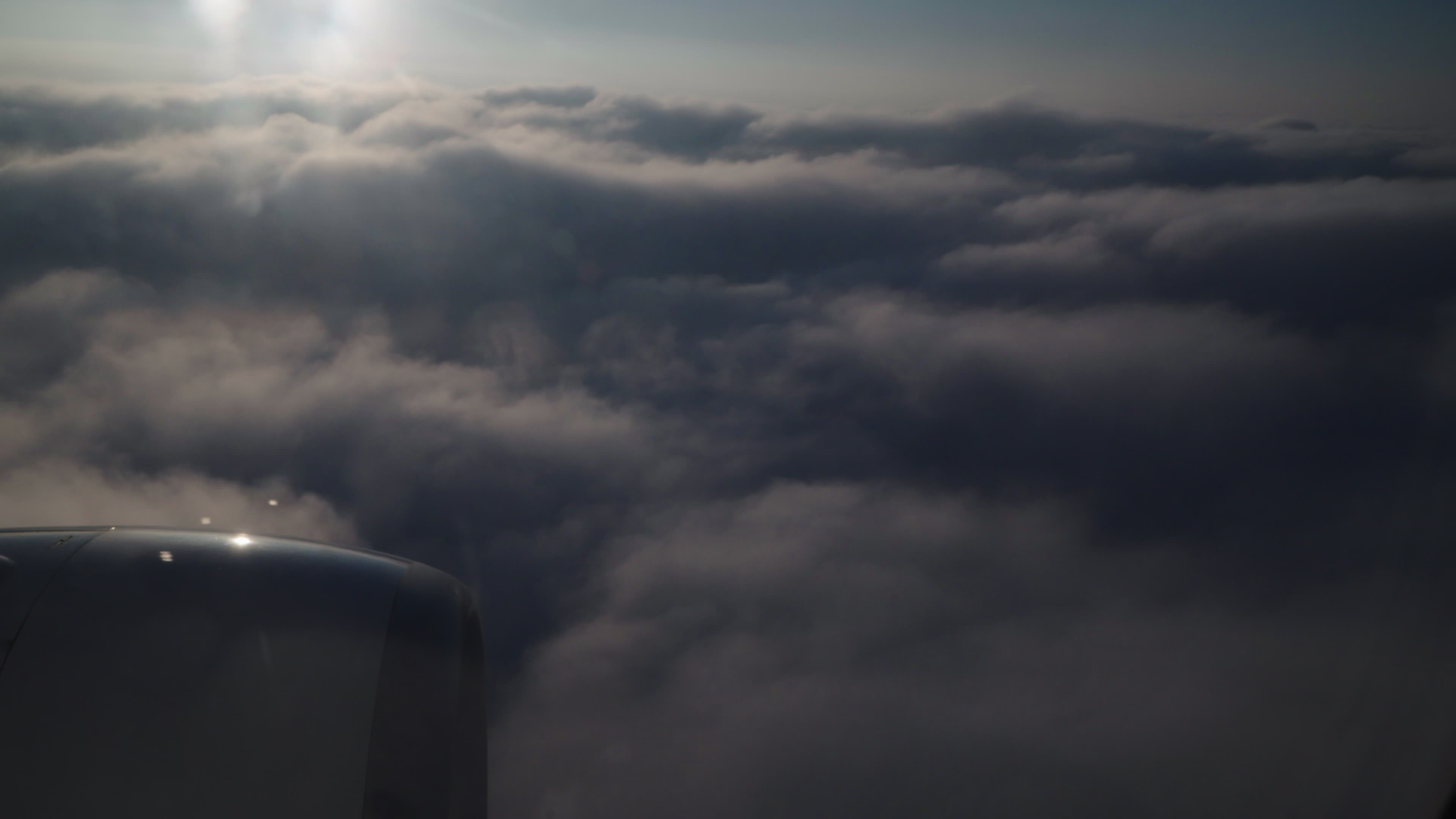 Stratocumulus aerial view