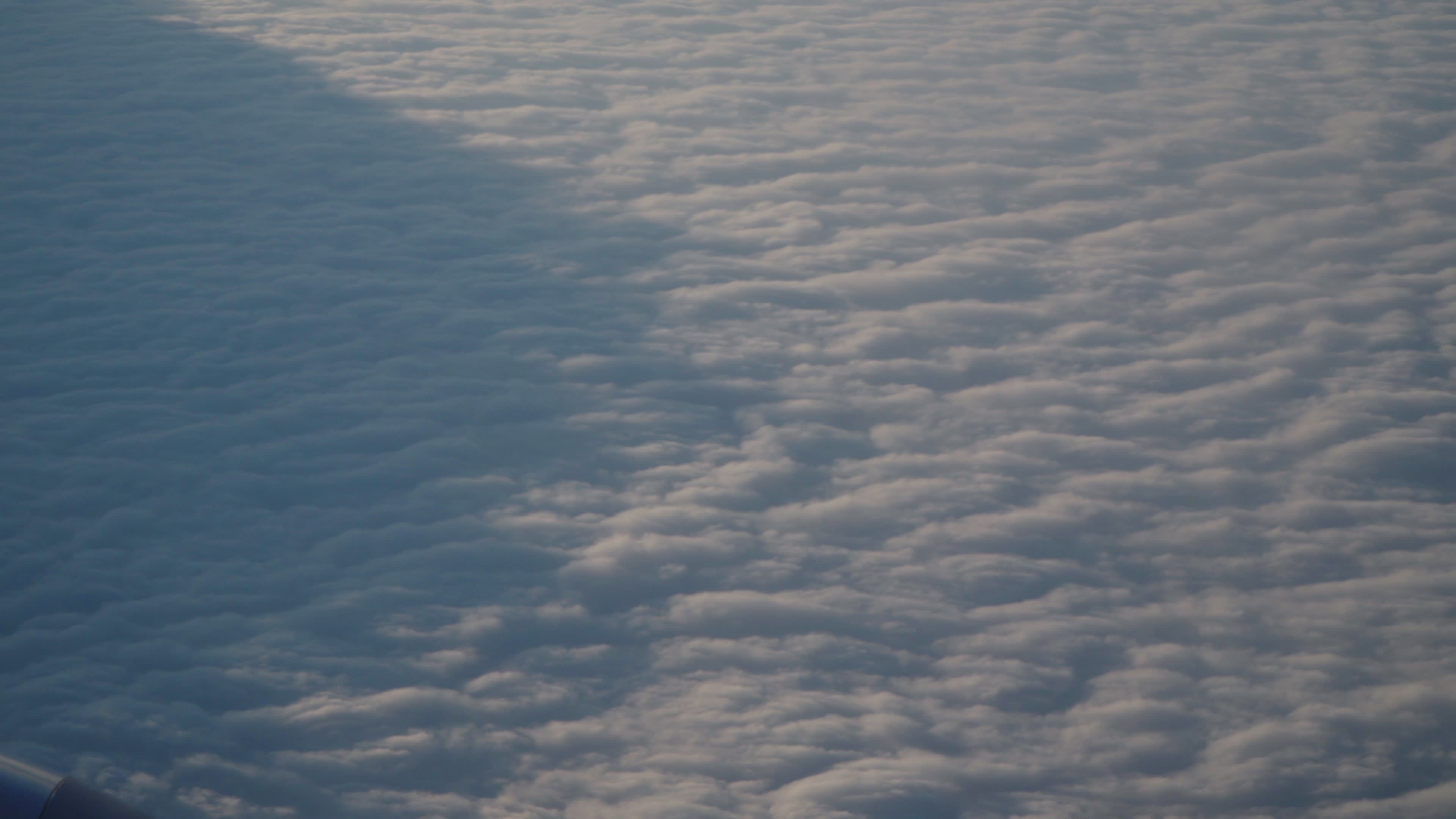 Stratocumulus aerial view