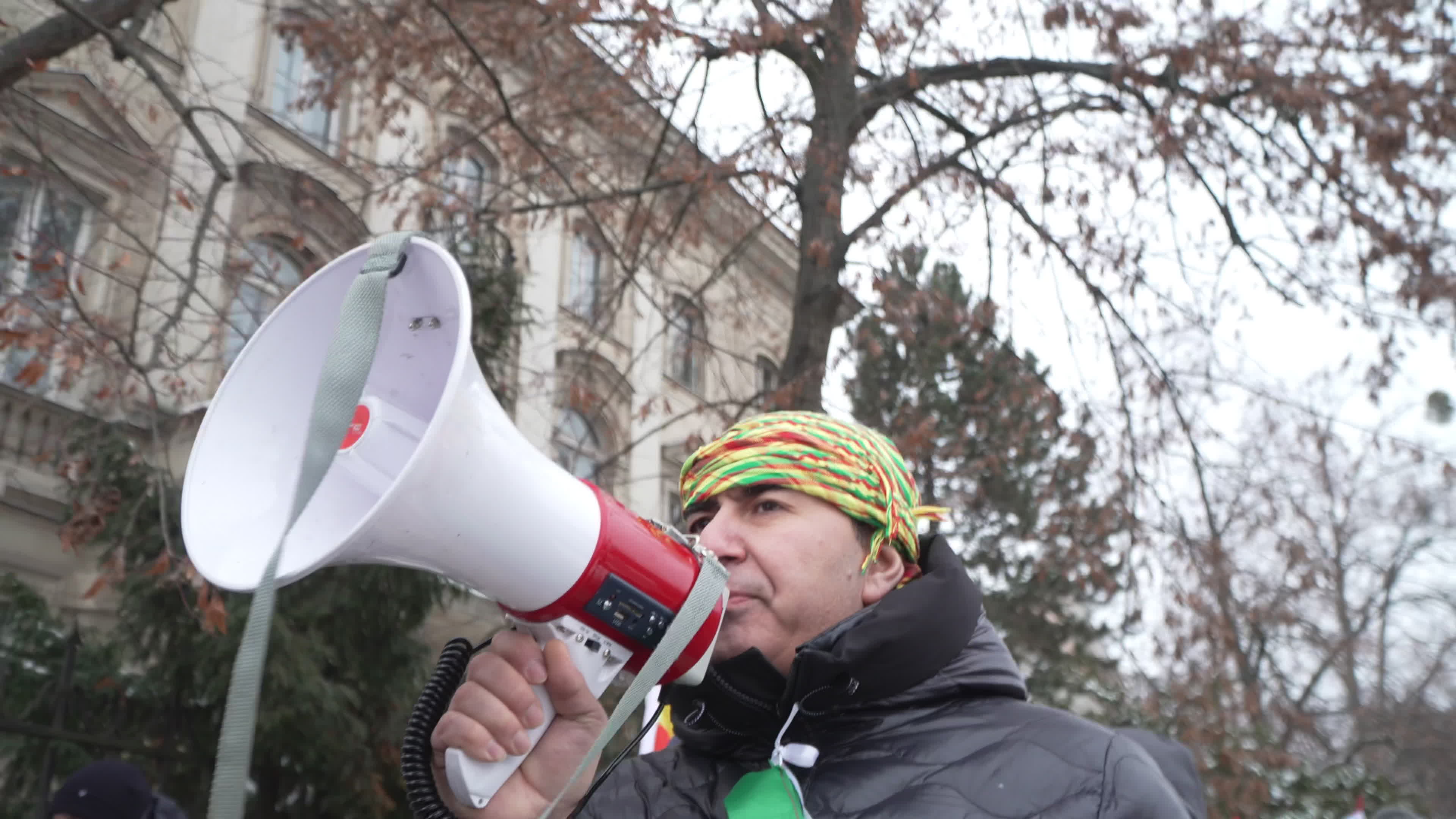 Kurdish nationals in Warsaw rally in support of Rojava