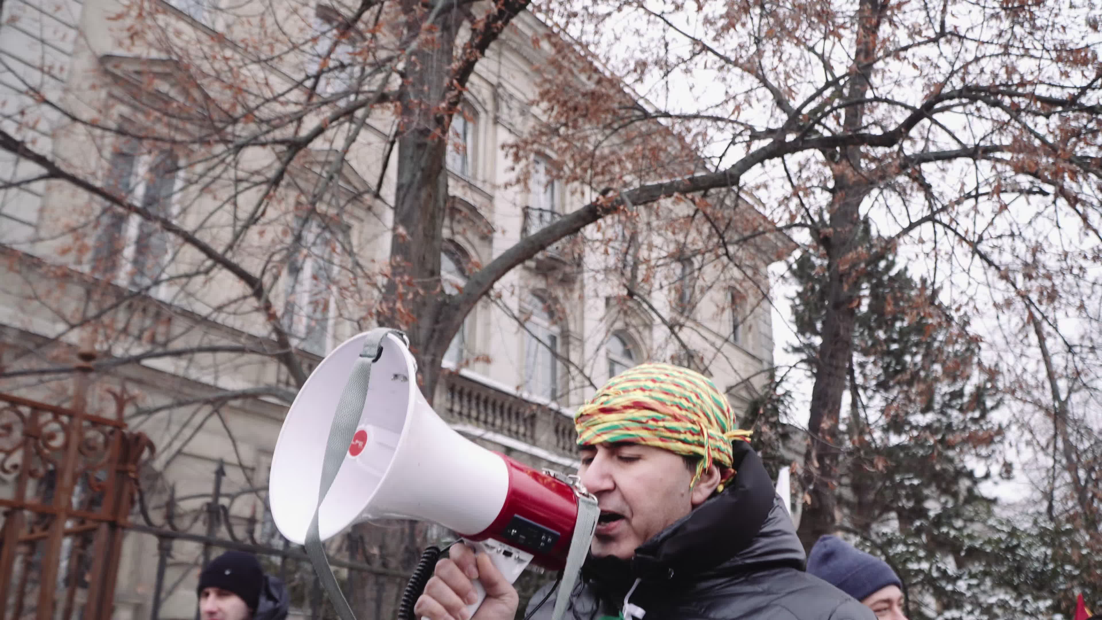 Kurdish nationals in Warsaw rally in support of Rojava