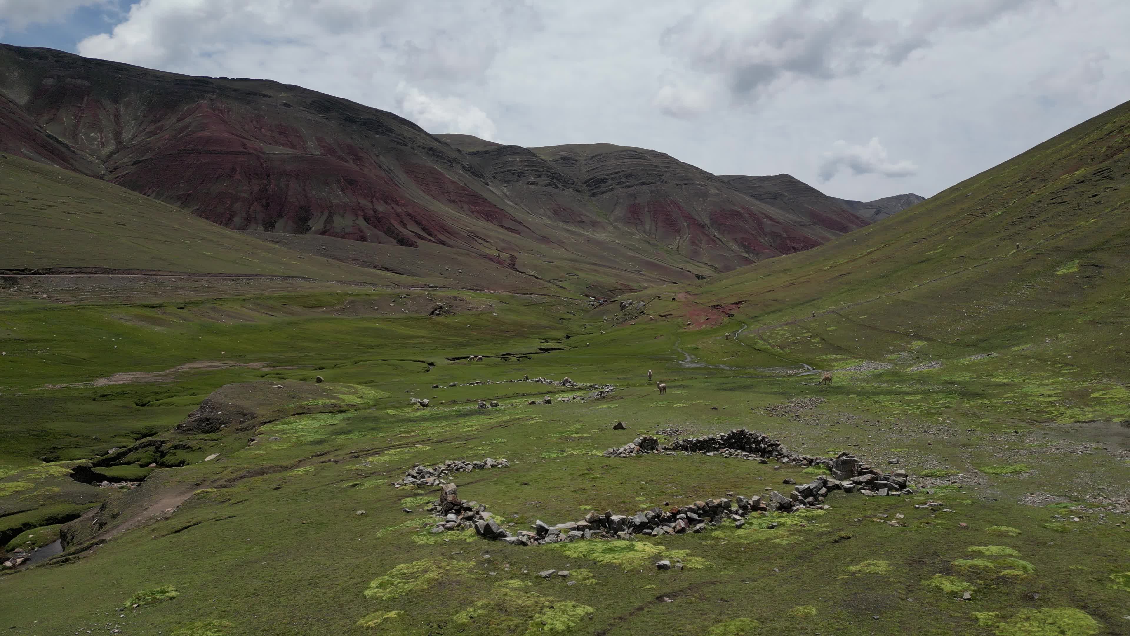 Drone videos of the Peruvian Andes