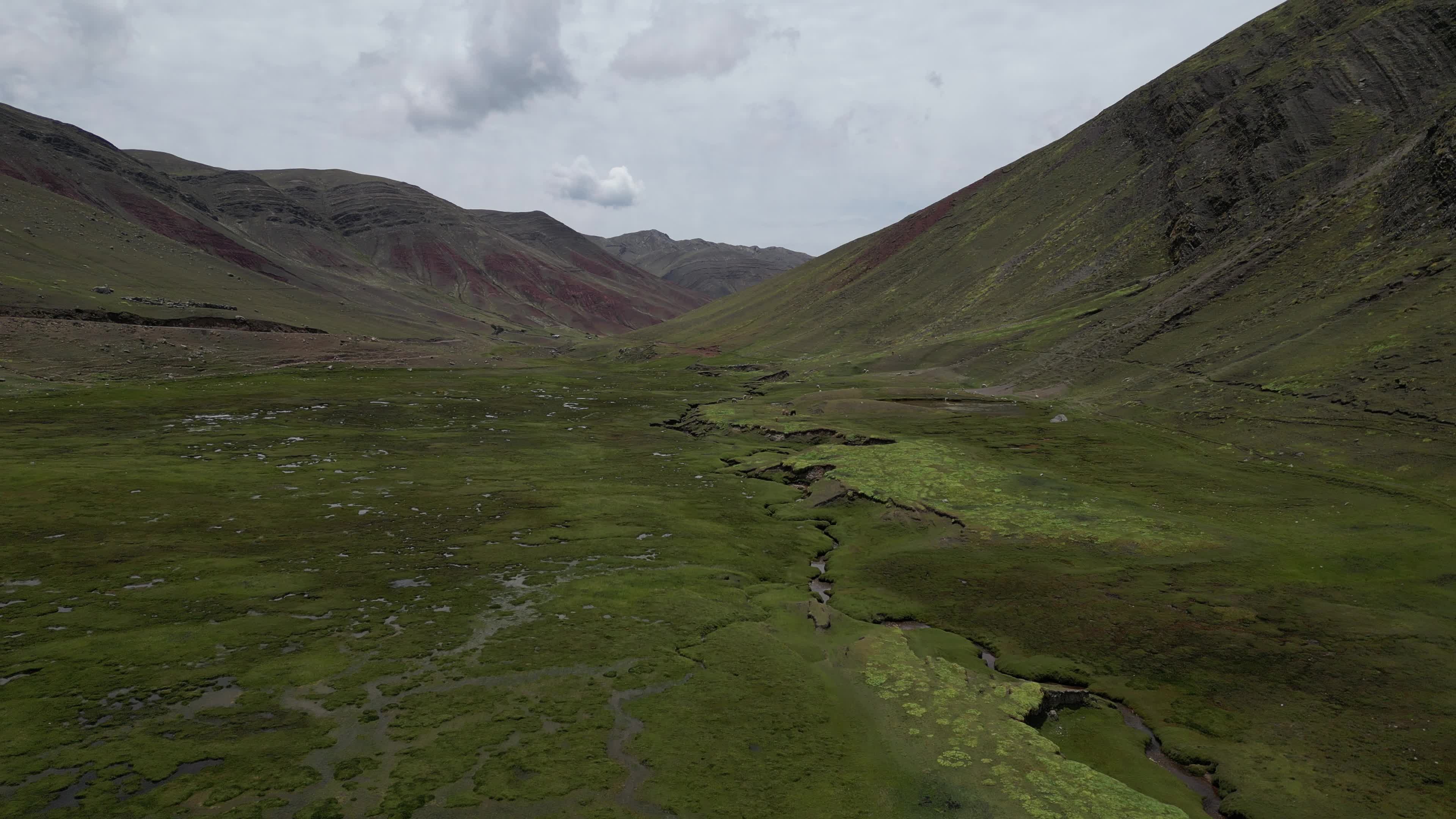 Drone videos of the Peruvian Andes