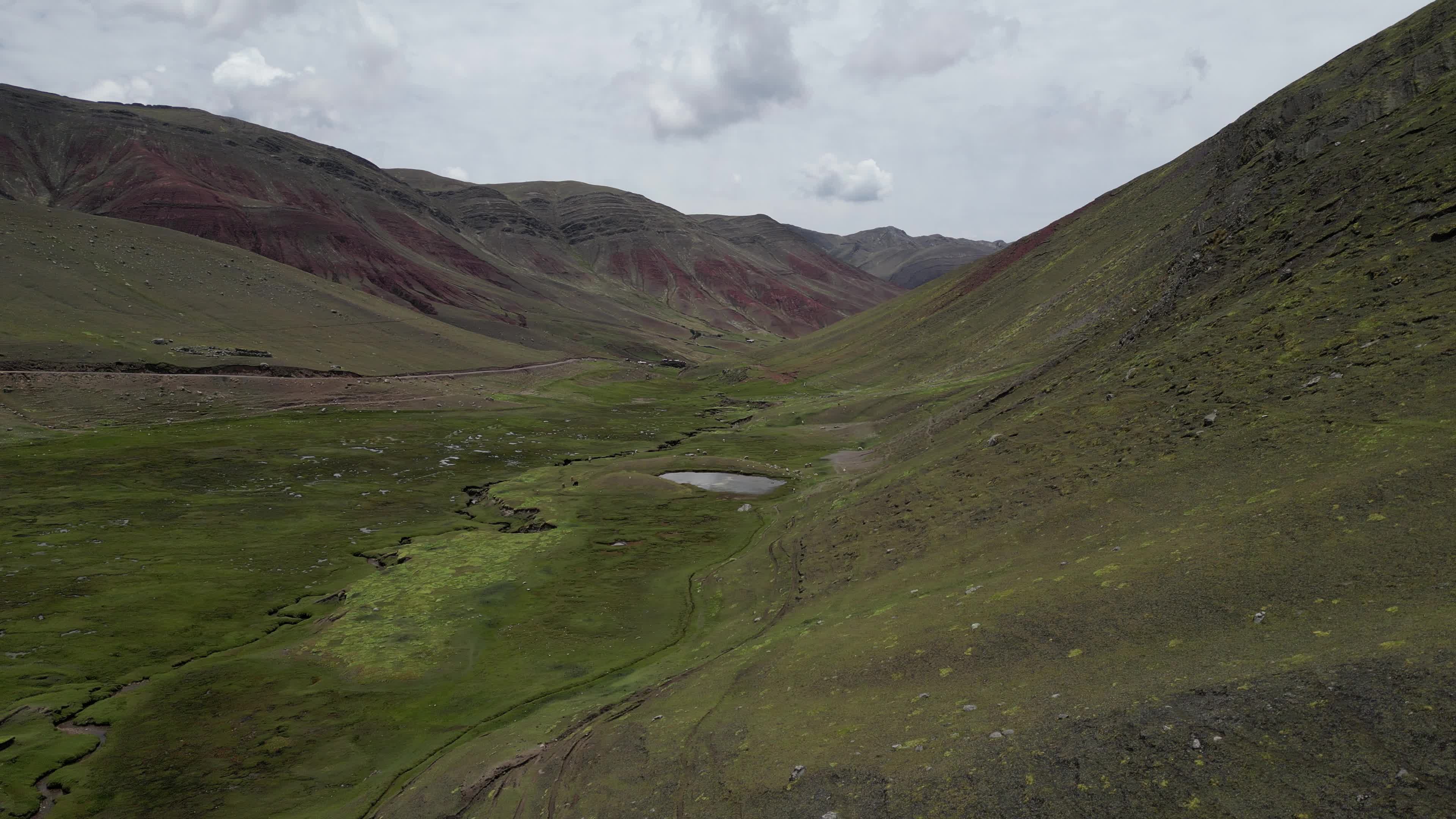 Drone videos of the Peruvian Andes