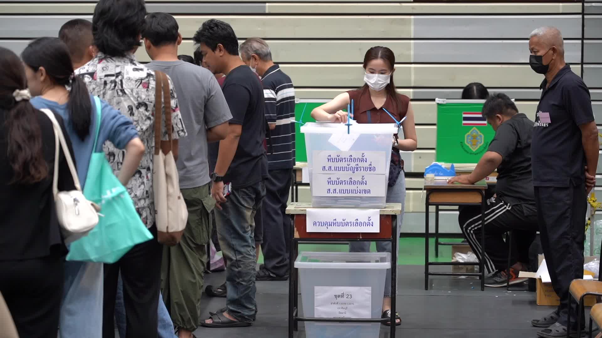 Advance Voting Ahead Of Election In Bangkok, Thailand
