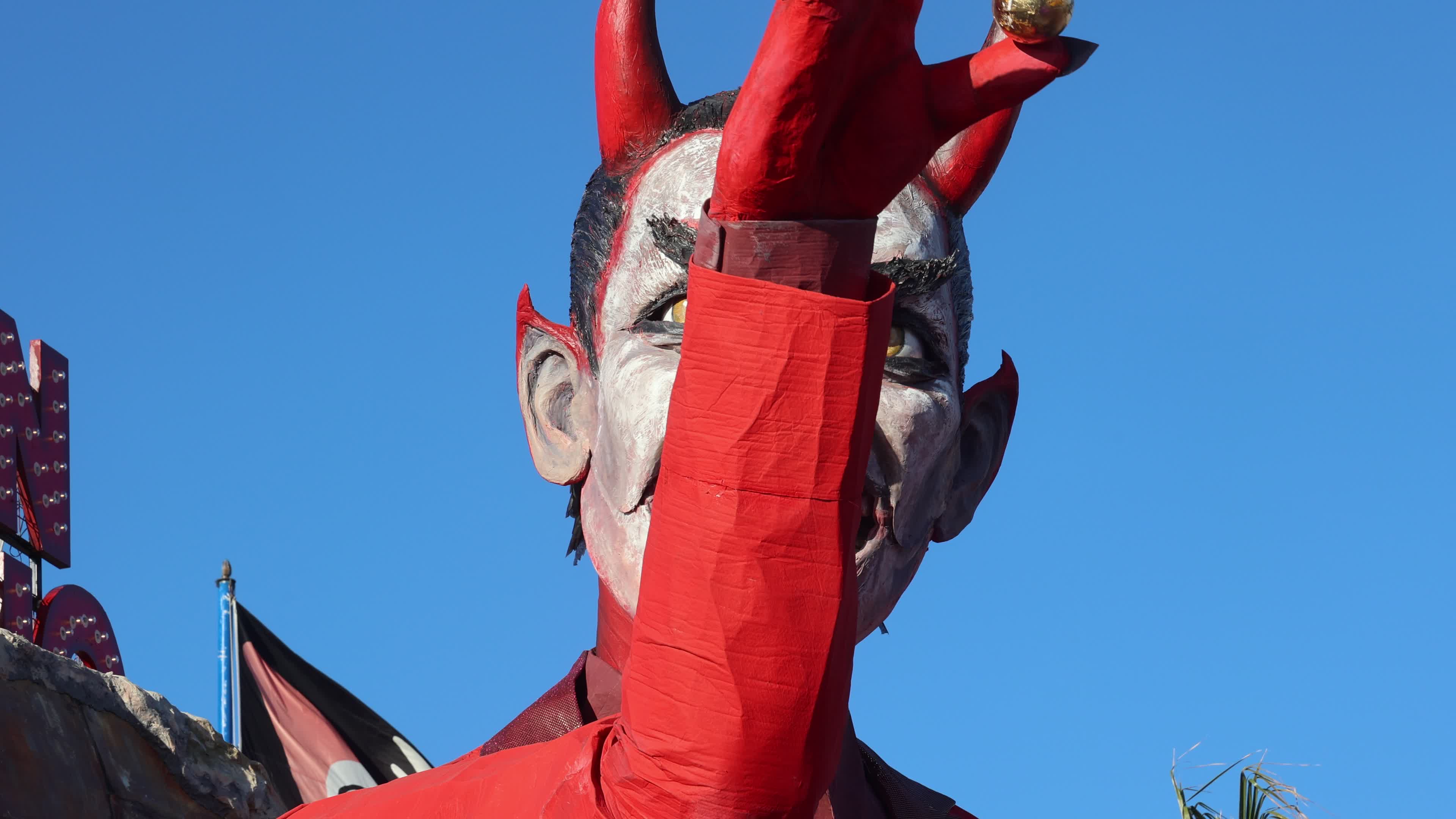 Carnival of Viareggio 2026: float parade in Italy