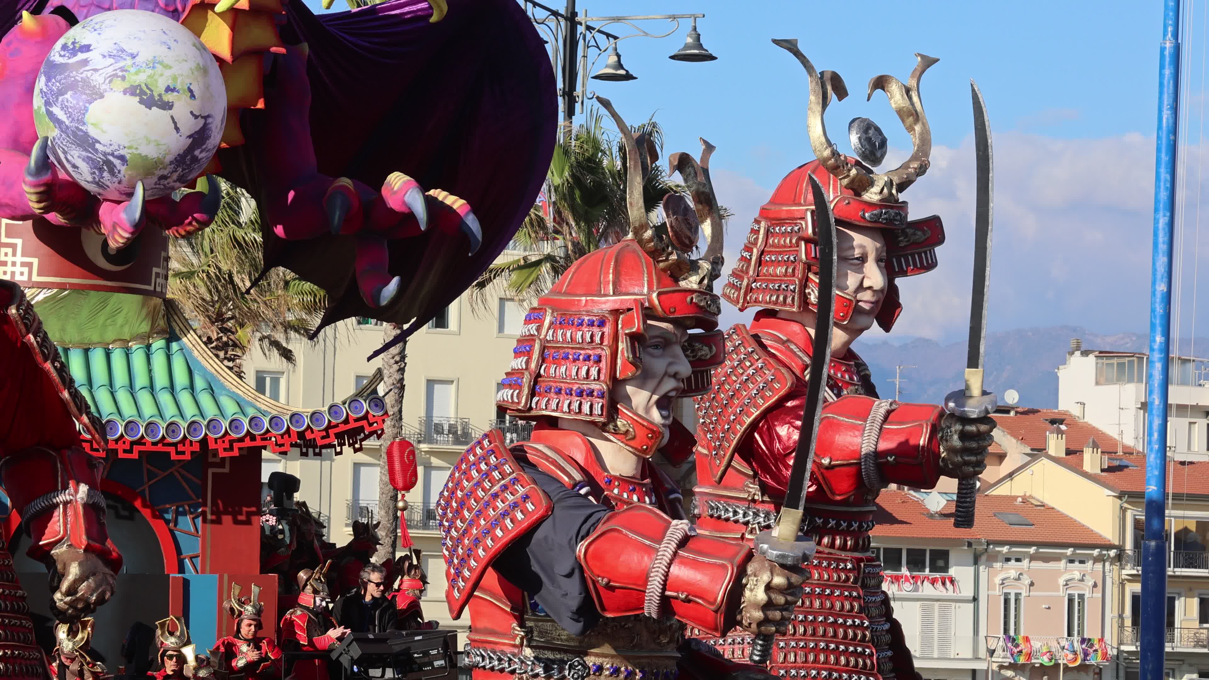 Carnival of Viareggio 2026: float parade in Italy