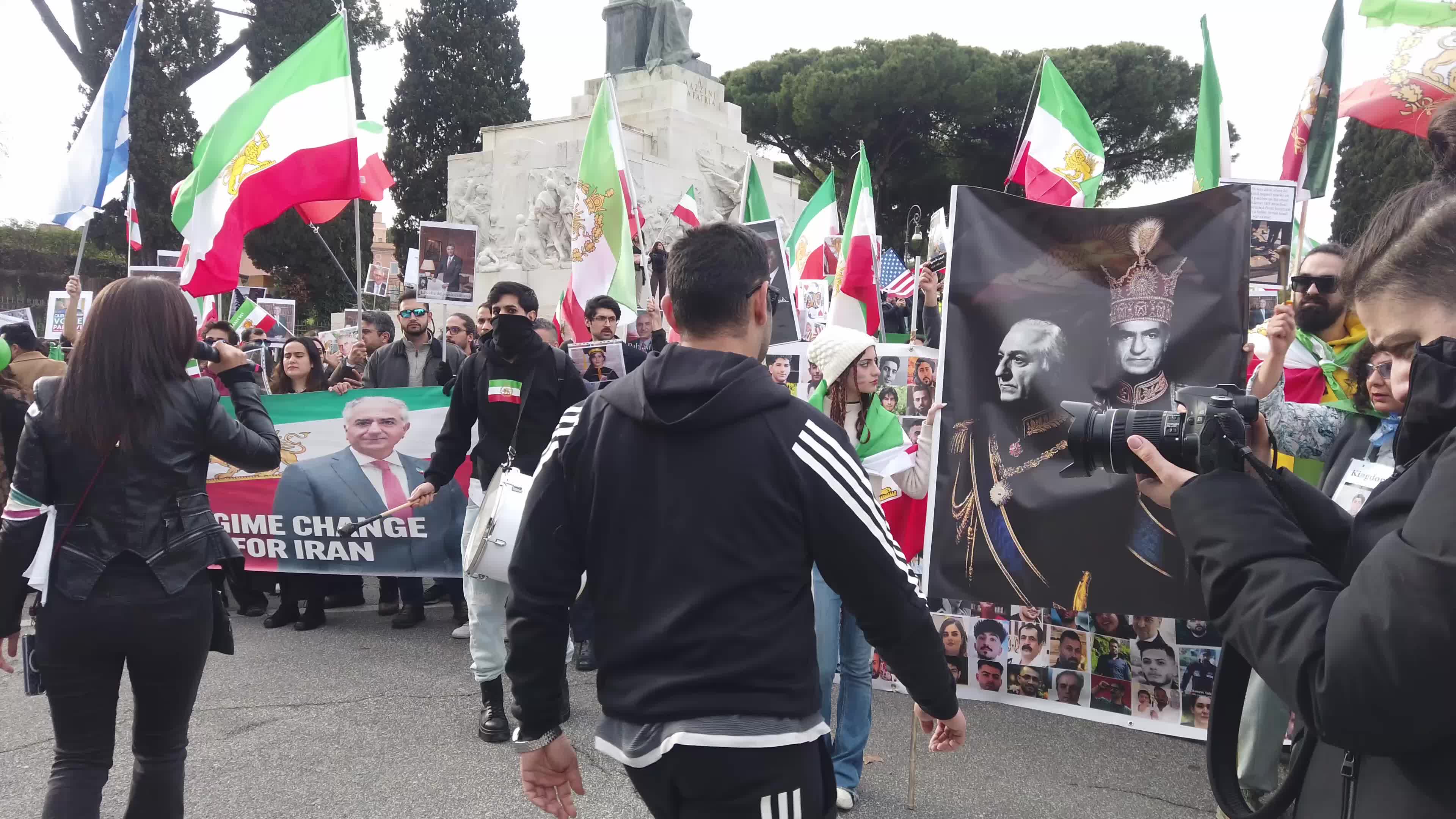 Demonstration Against The Regime In Iran 