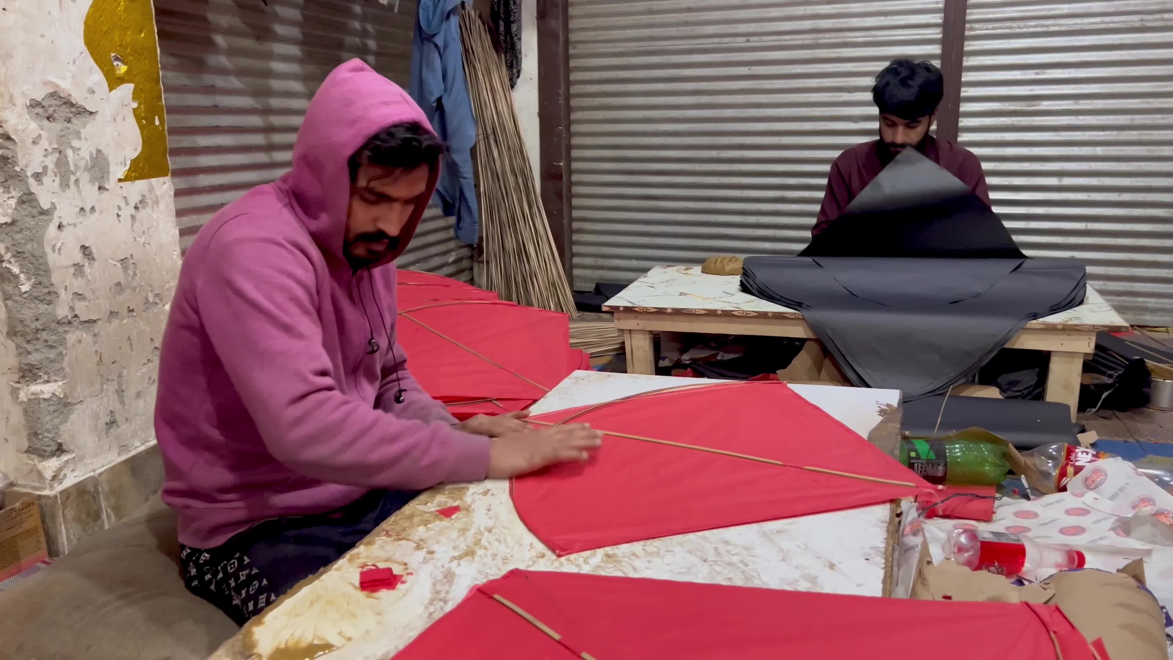 Preparations for upcoming sprint Basant festival in Pakistan 