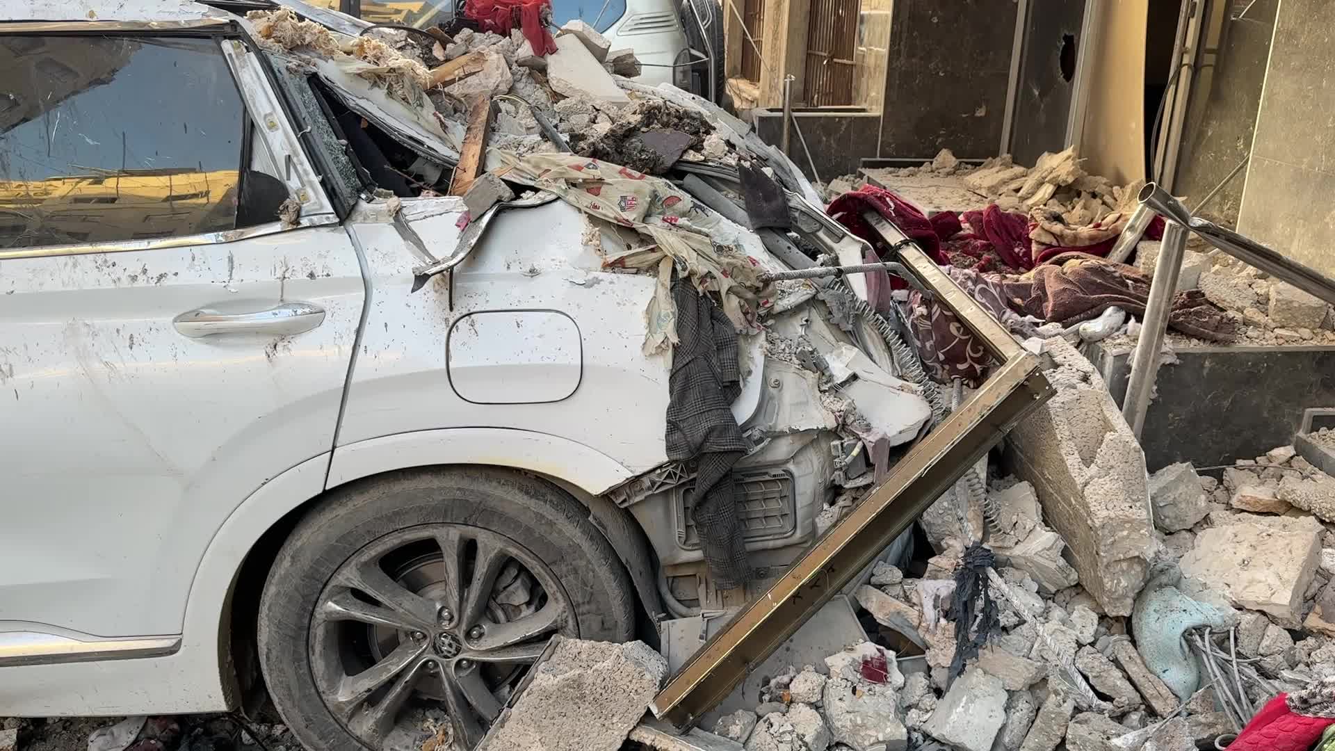 Aftermath of ISraeli Airstrike In Gaza, Palestine