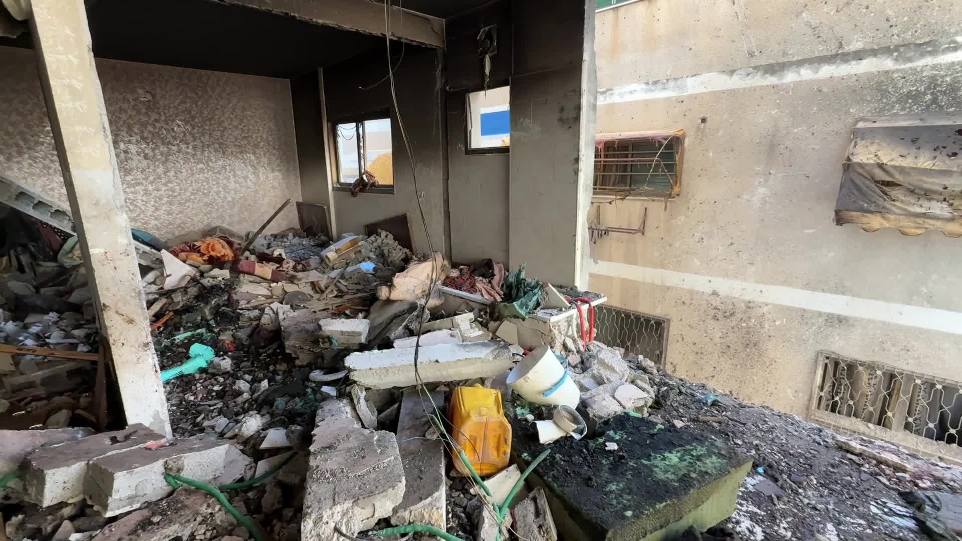 Aftermath of ISraeli Airstrike In Gaza, Palestine