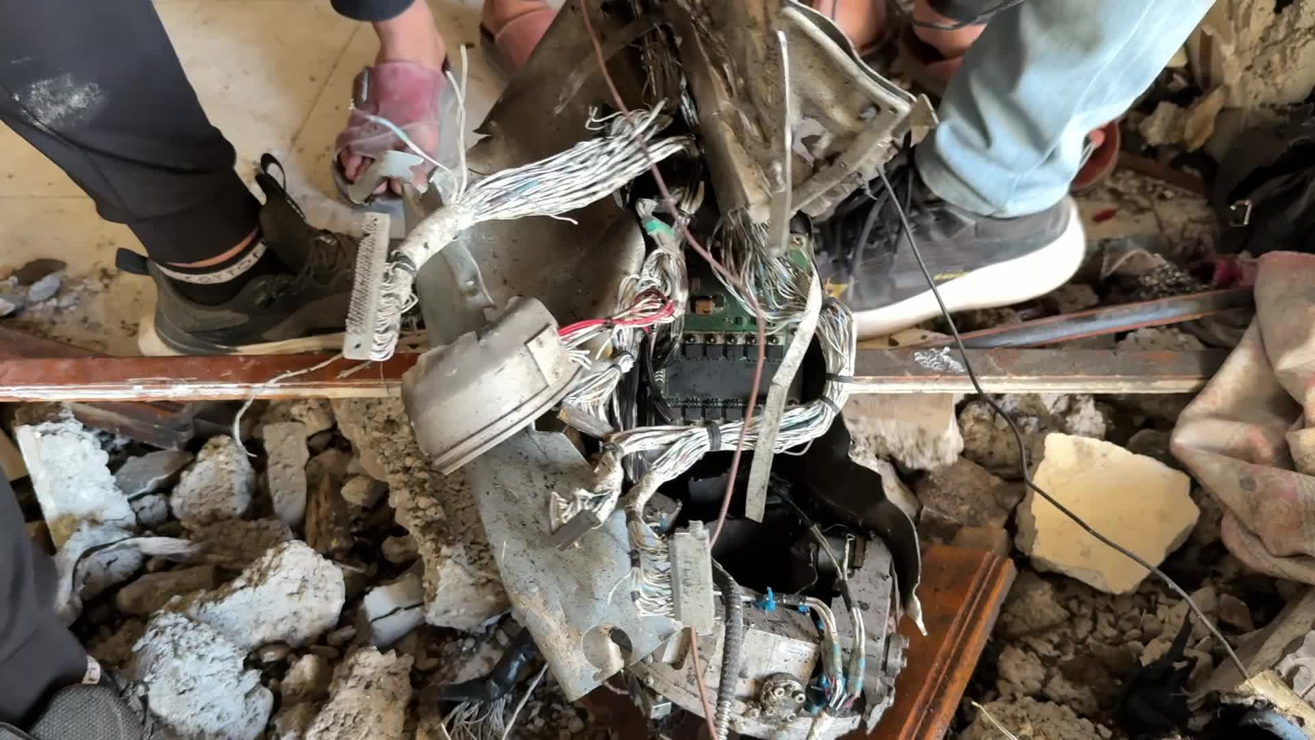 Aftermath of ISraeli Airstrike In Gaza, Palestine