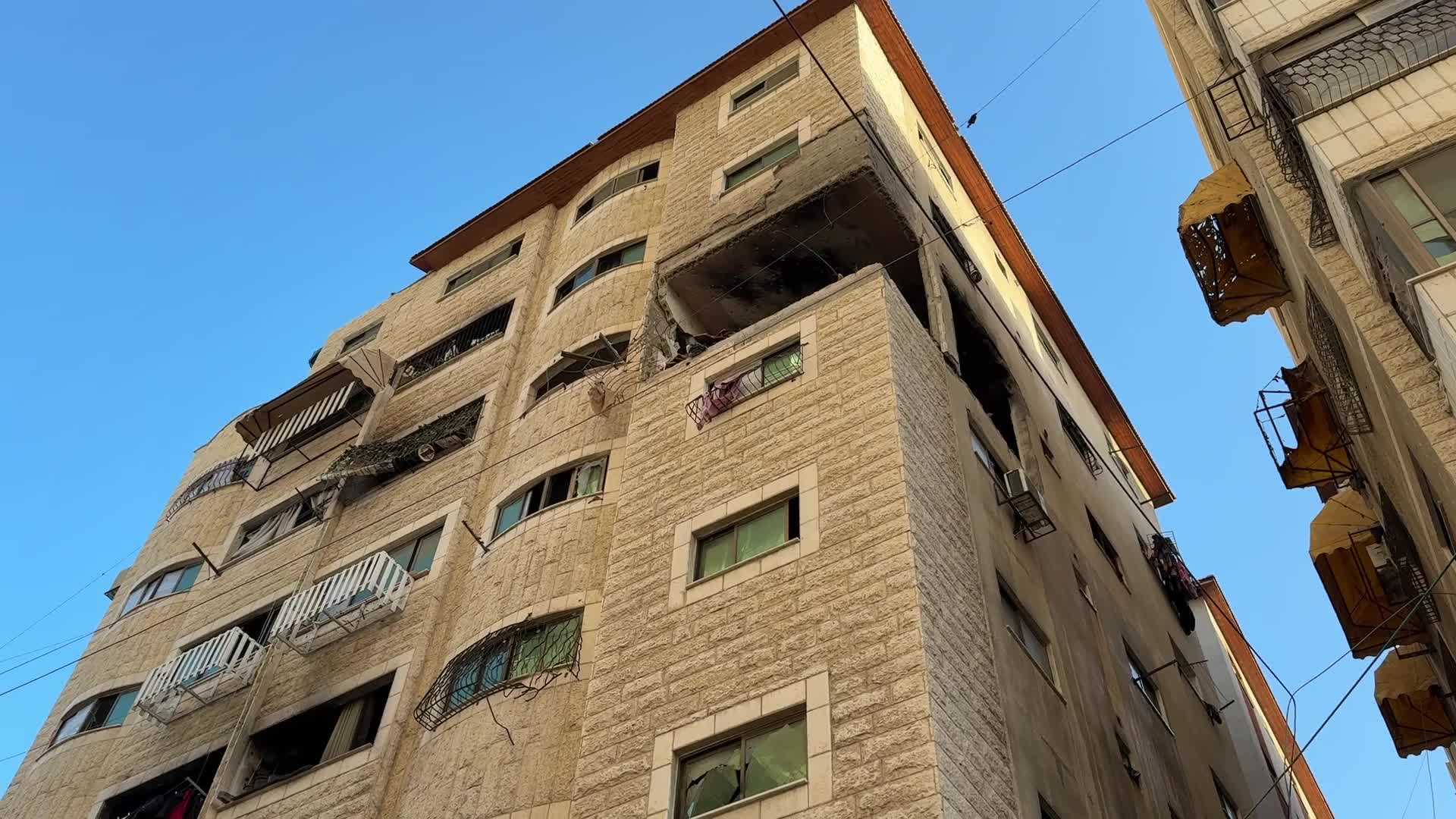 Aftermath of ISraeli Airstrike In Gaza, Palestine