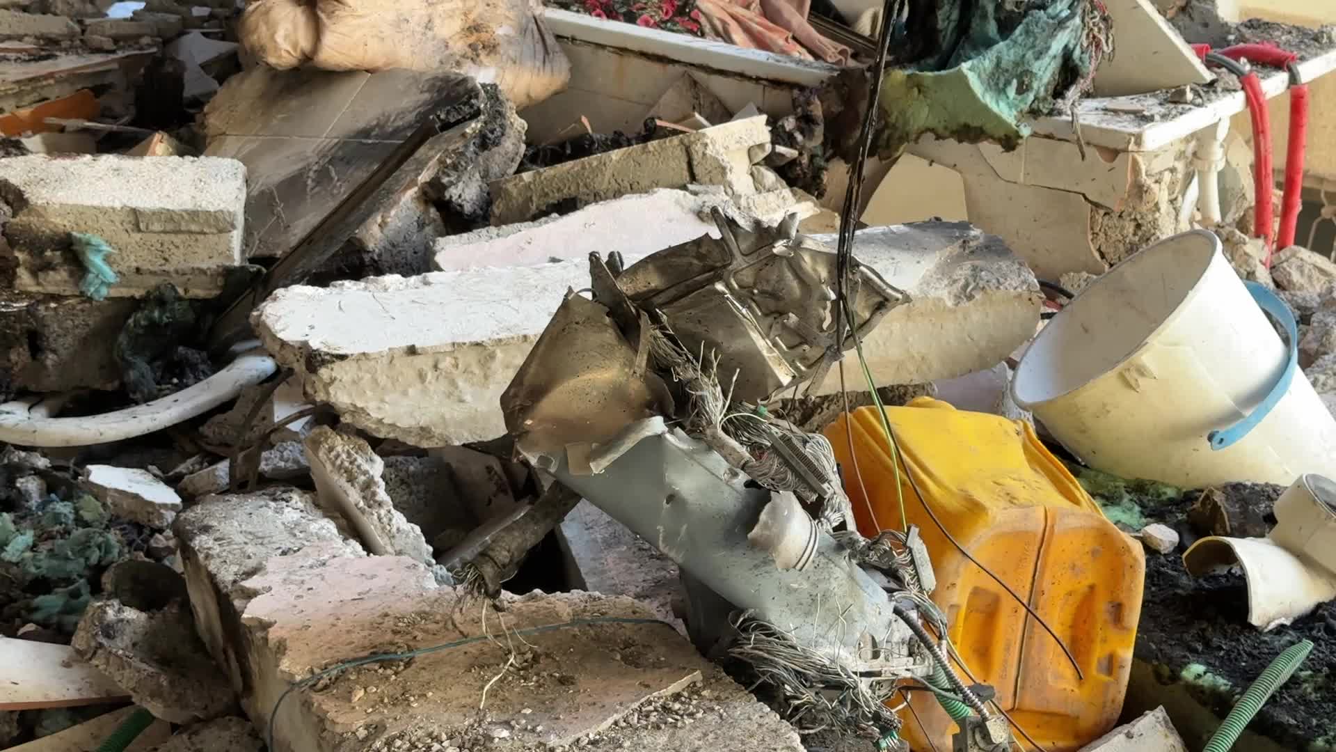 Aftermath of ISraeli Airstrike In Gaza, Palestine