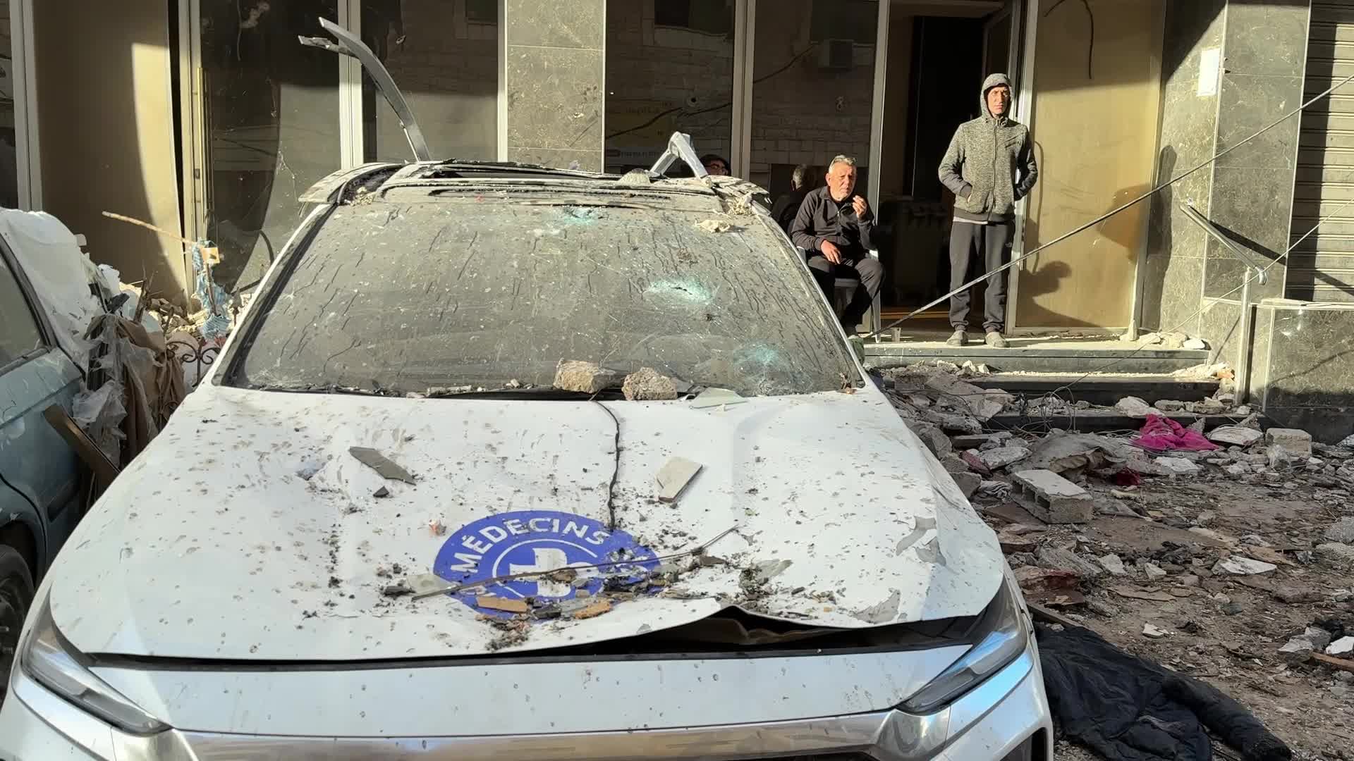 Aftermath of ISraeli Airstrike In Gaza, Palestine