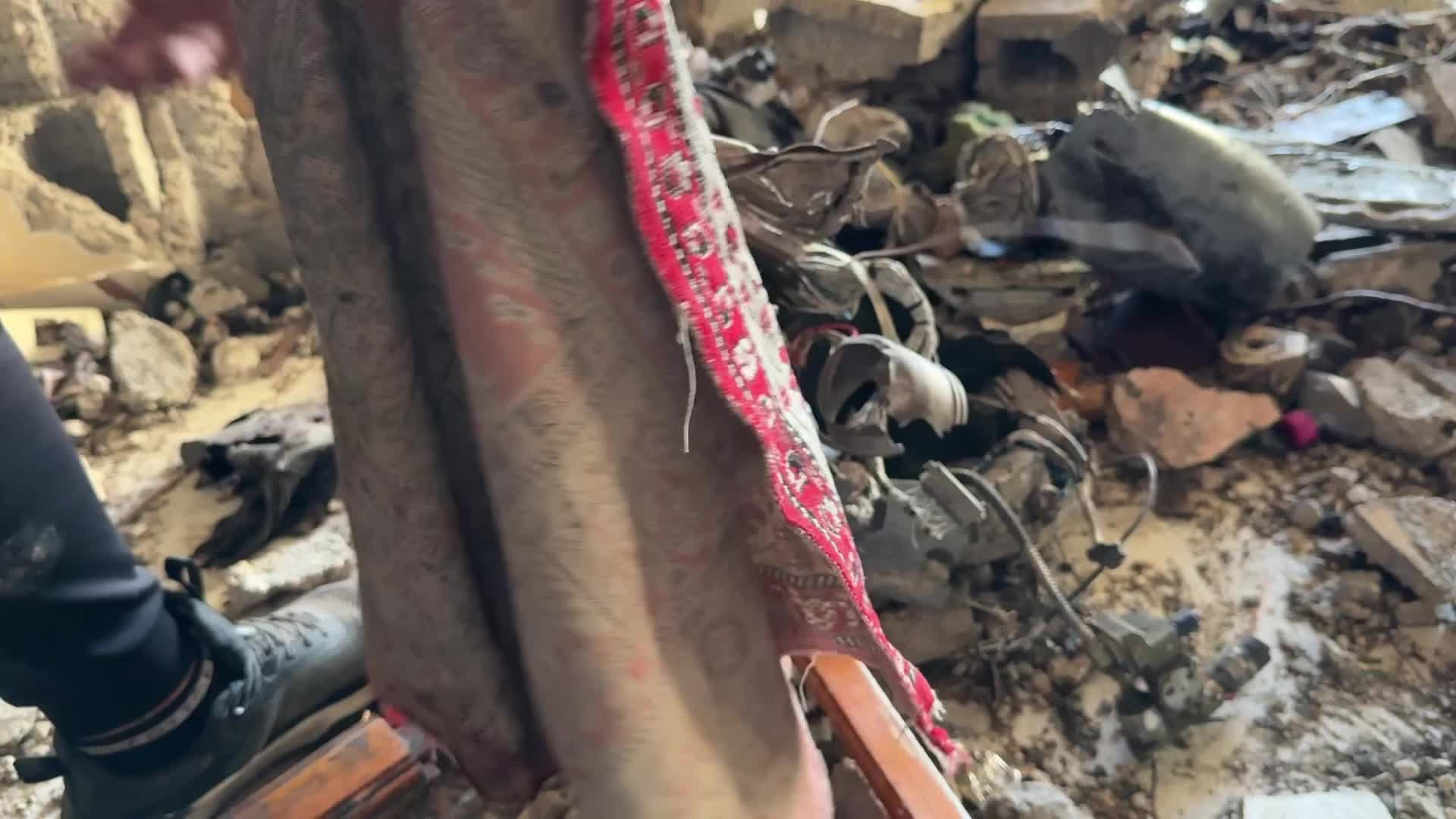 Aftermath of ISraeli Airstrike In Gaza, Palestine