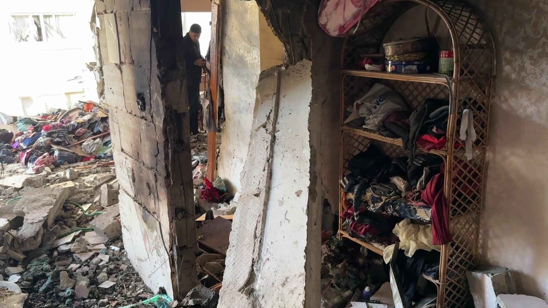 Aftermath of Israeli Airstrike In Gaza, Palestine - 01/31/2026