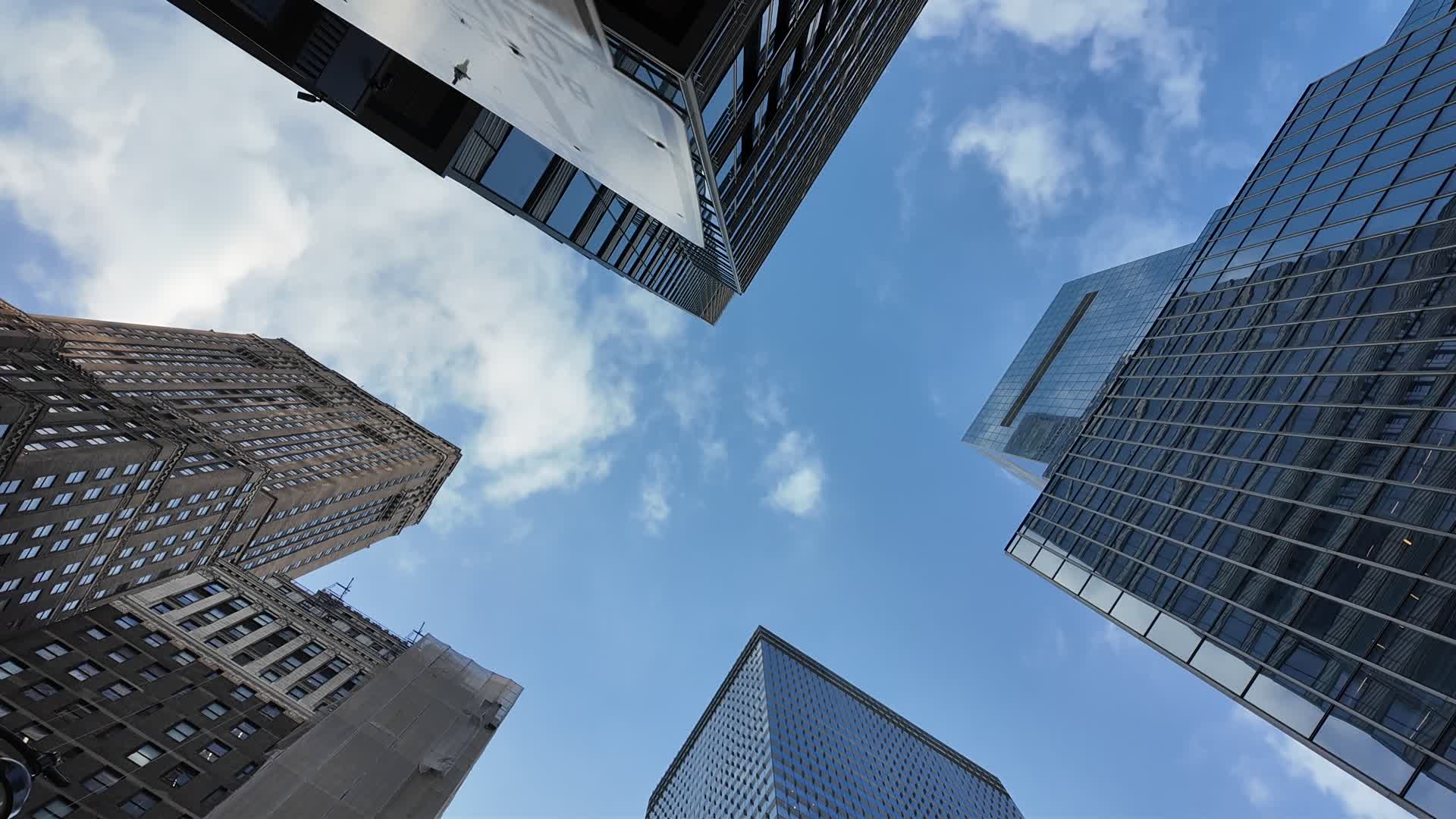New York City Looking Up