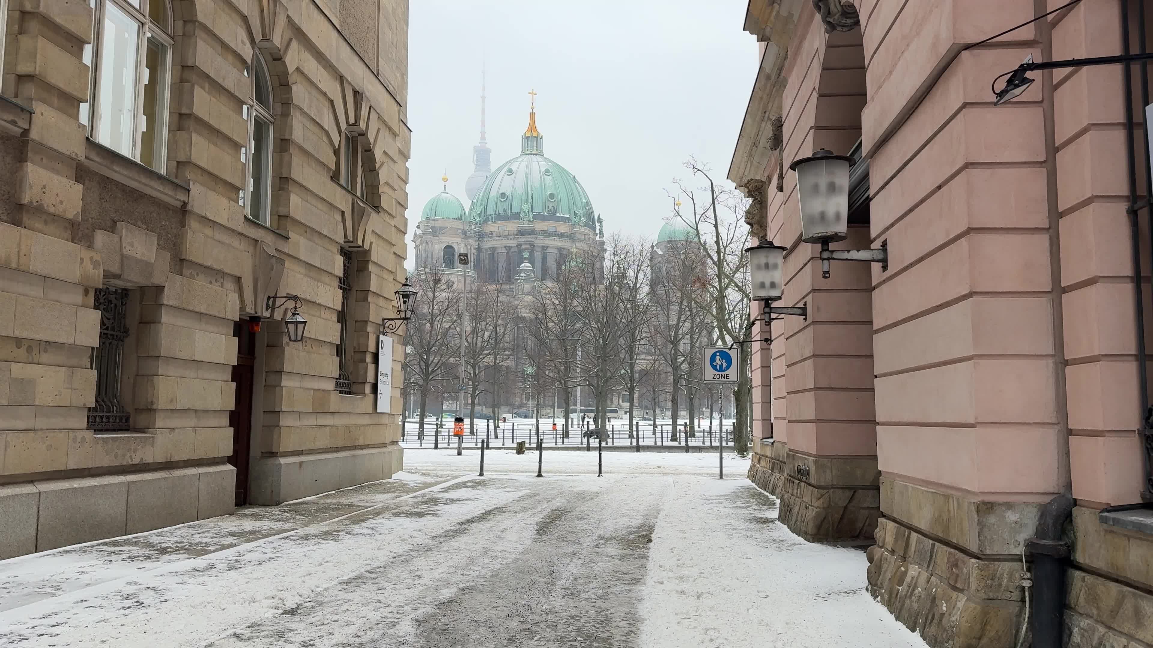 Snow in Berlin 