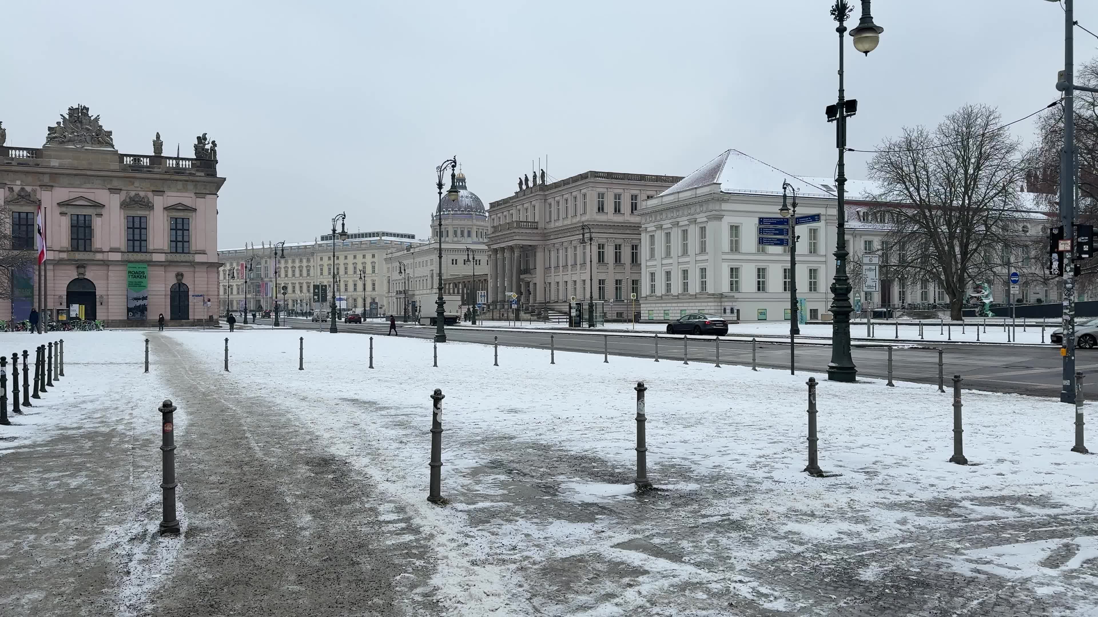 Snow in Berlin 