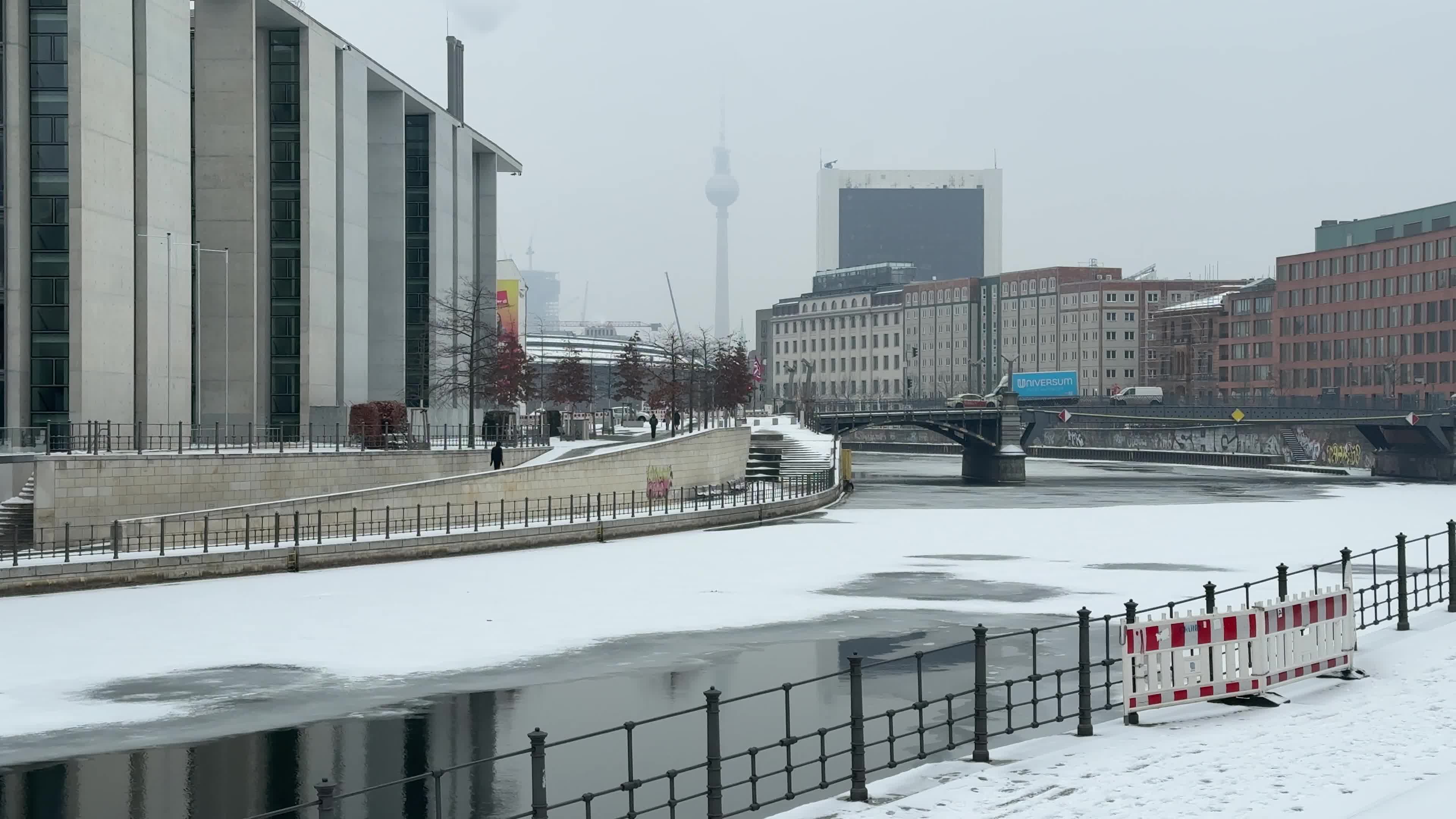Snow in Berlin 