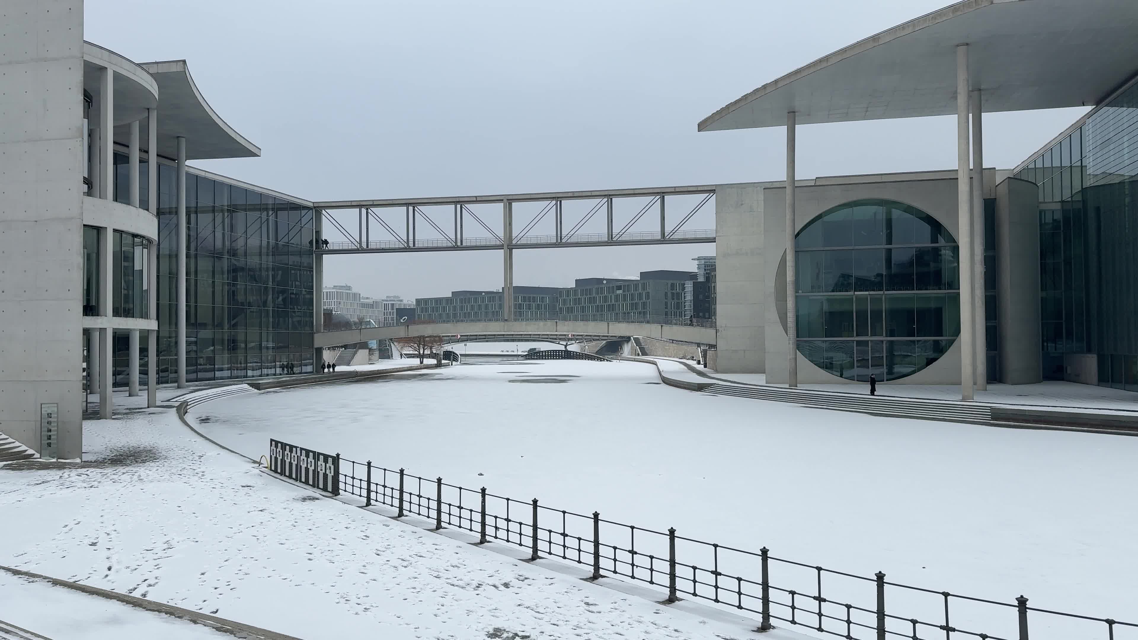 Snow in Berlin 