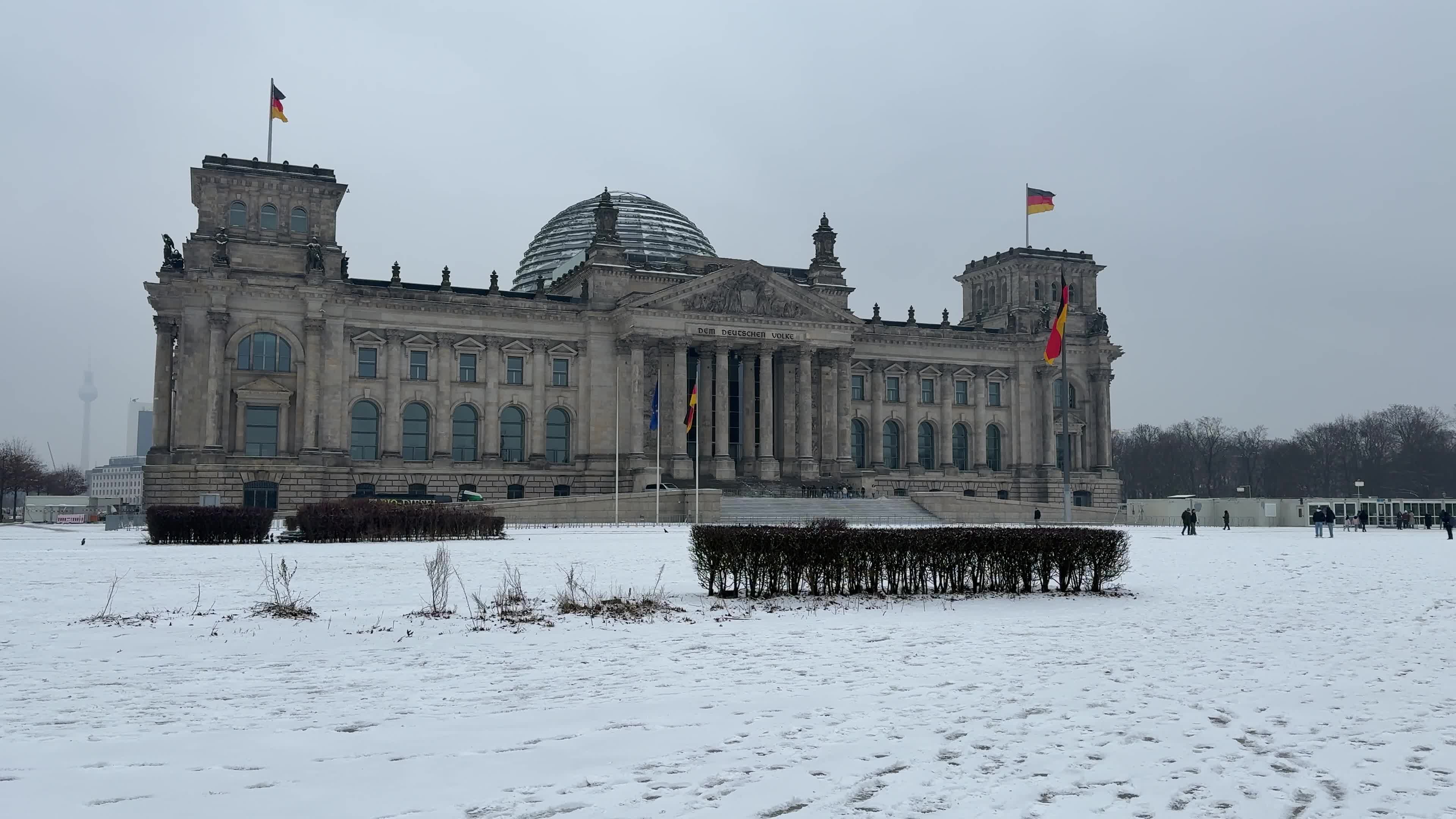 Snow in Berlin 