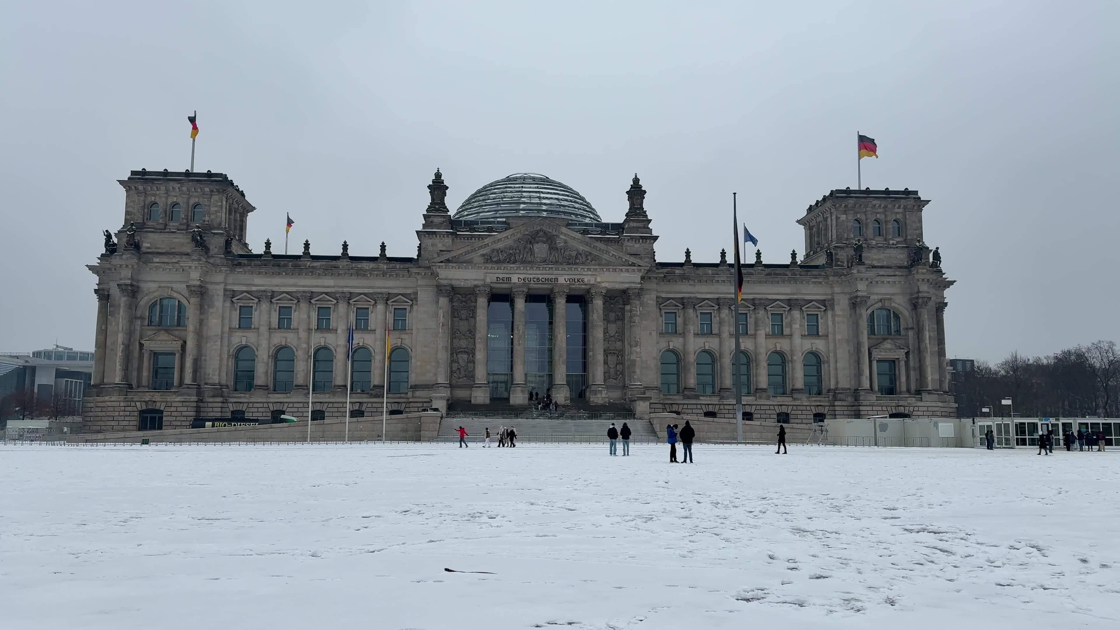 Snow in Berlin 