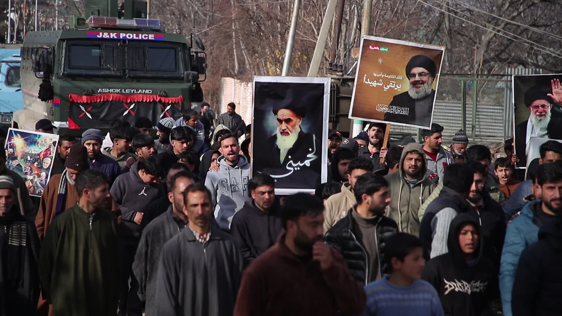 Shabaniya Rally in Kashmir, India