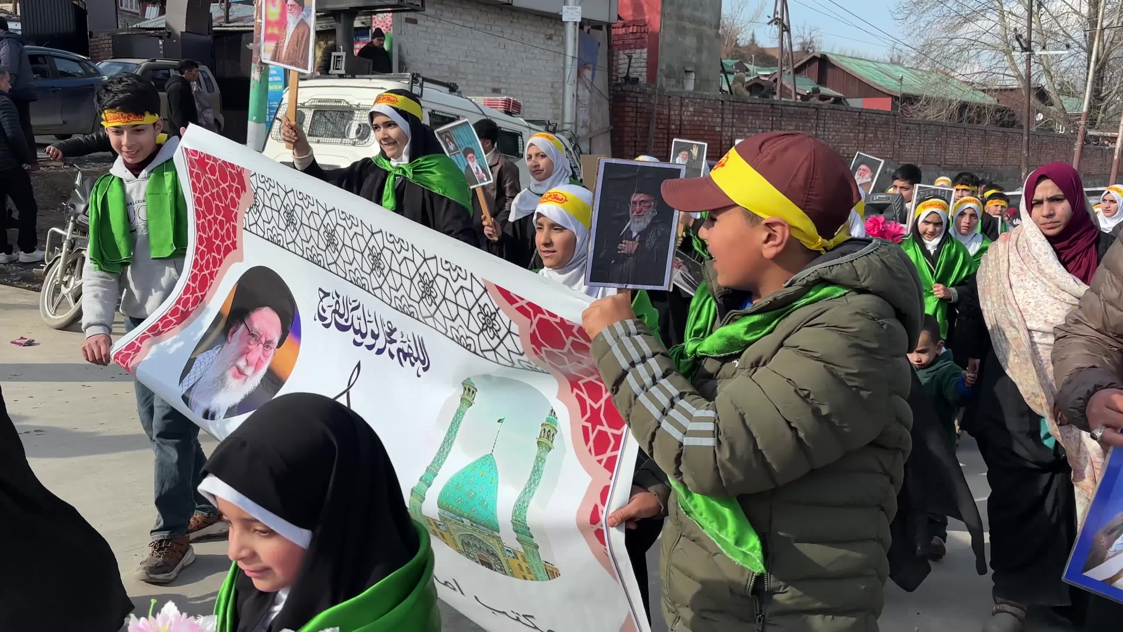 Shabaniya Rally in Kashmir, India