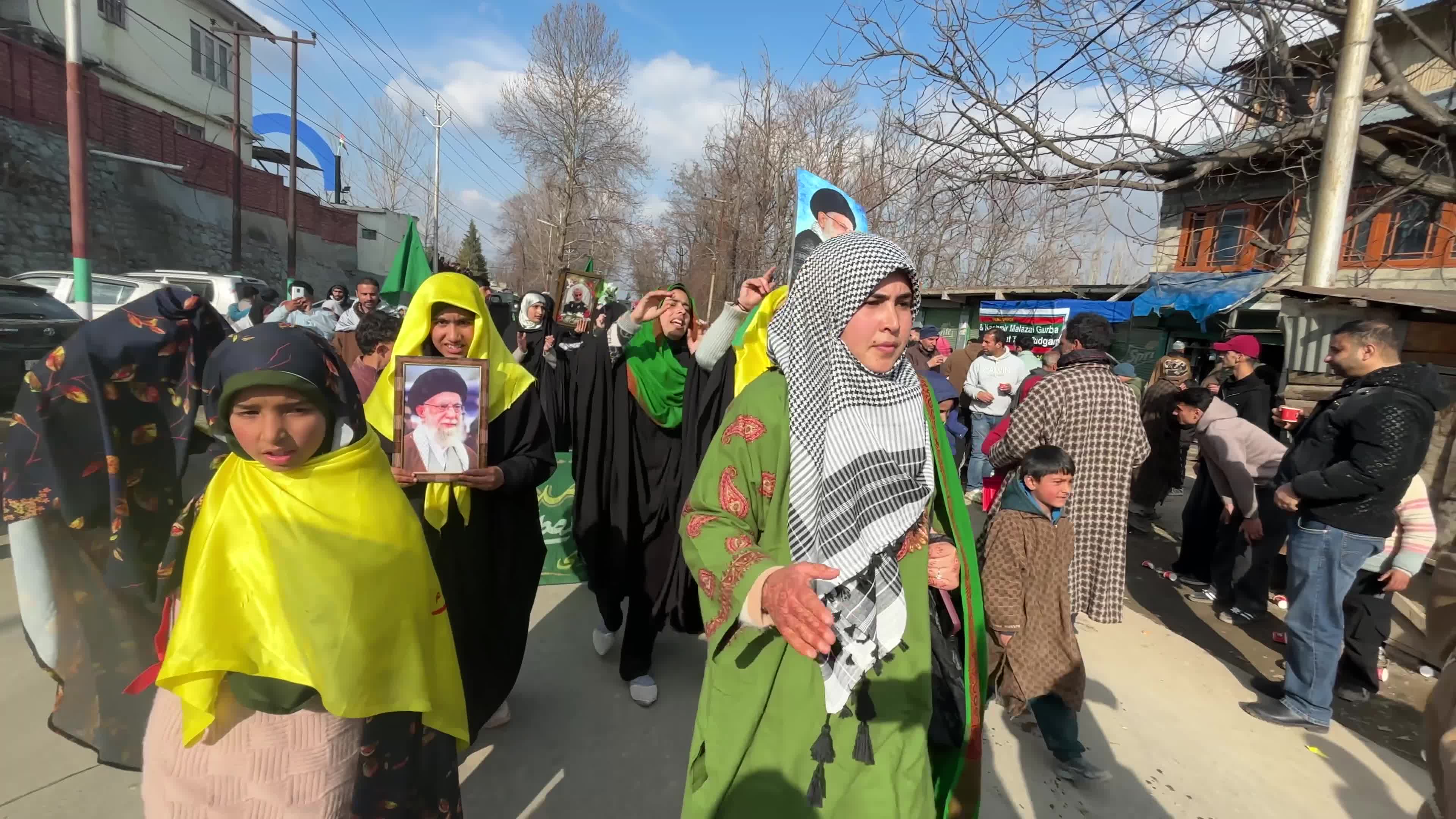 Shabaniya Rally in Kashmir, India