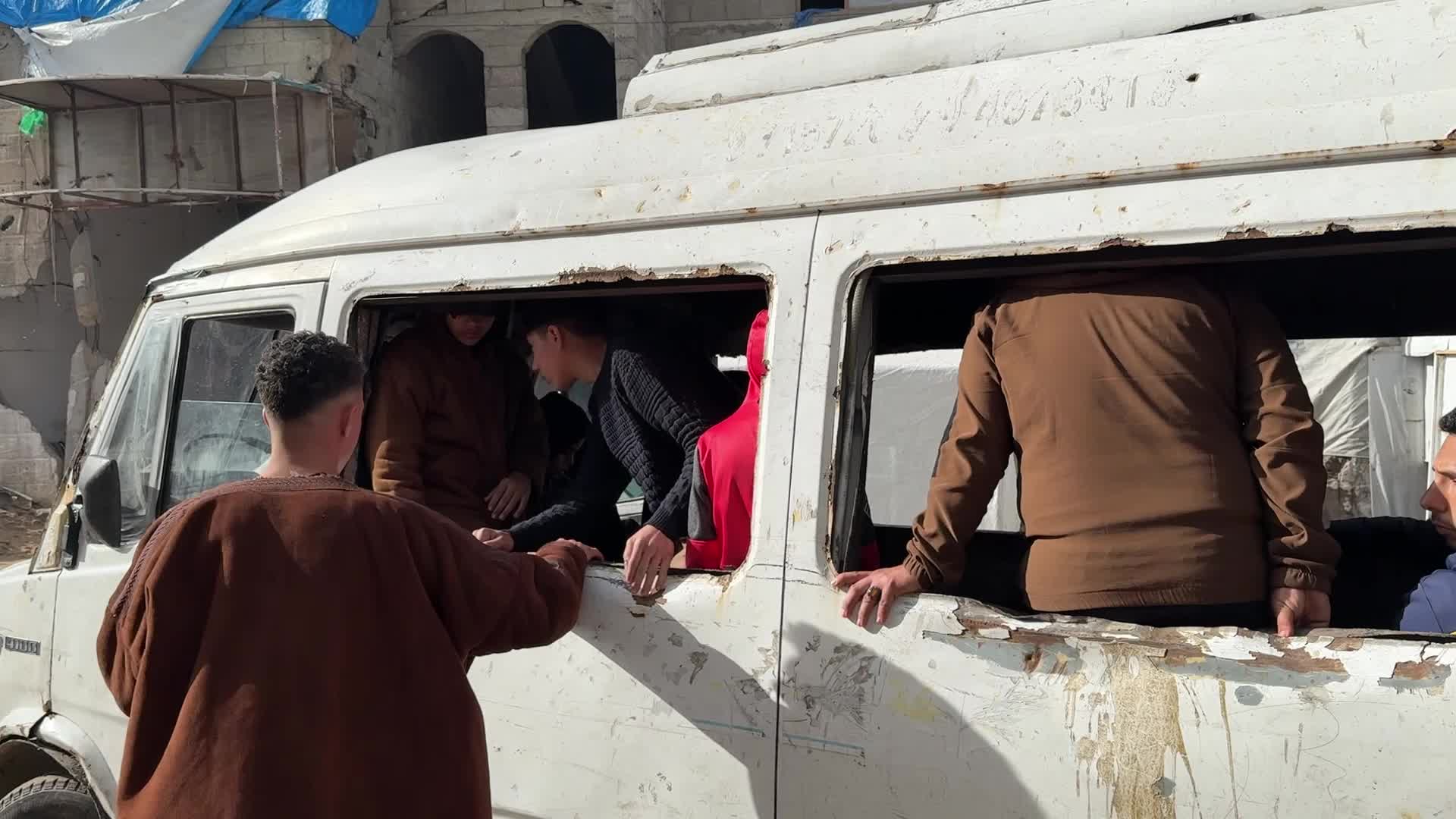 GRAPHIC CONTENT - Mourners React Following Israeli Strike At Al-Shifa Hospital In Gaza City