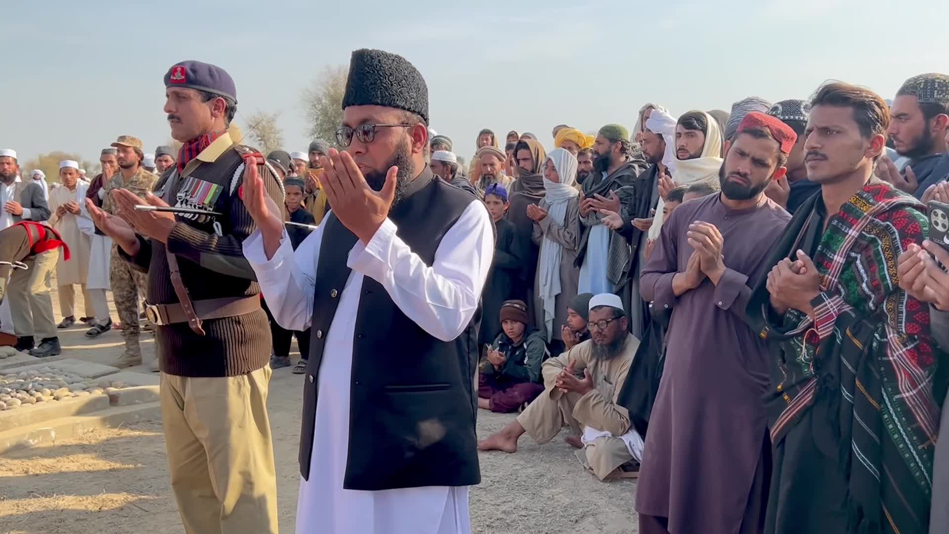 Funeral prayers held for paramilitary soldier killed in Baloch separatist attack in Lakki Marwat