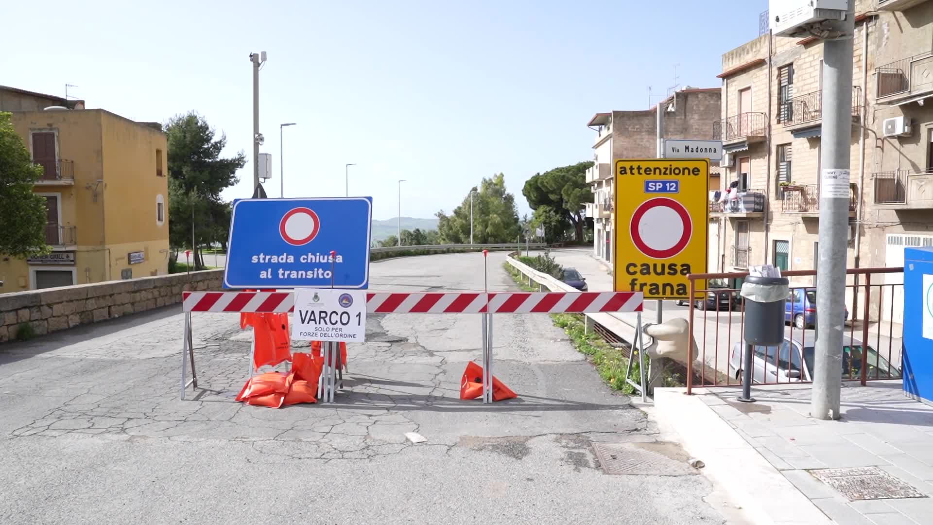 Niscemi Landslide Causes Damage in Southern Sicily