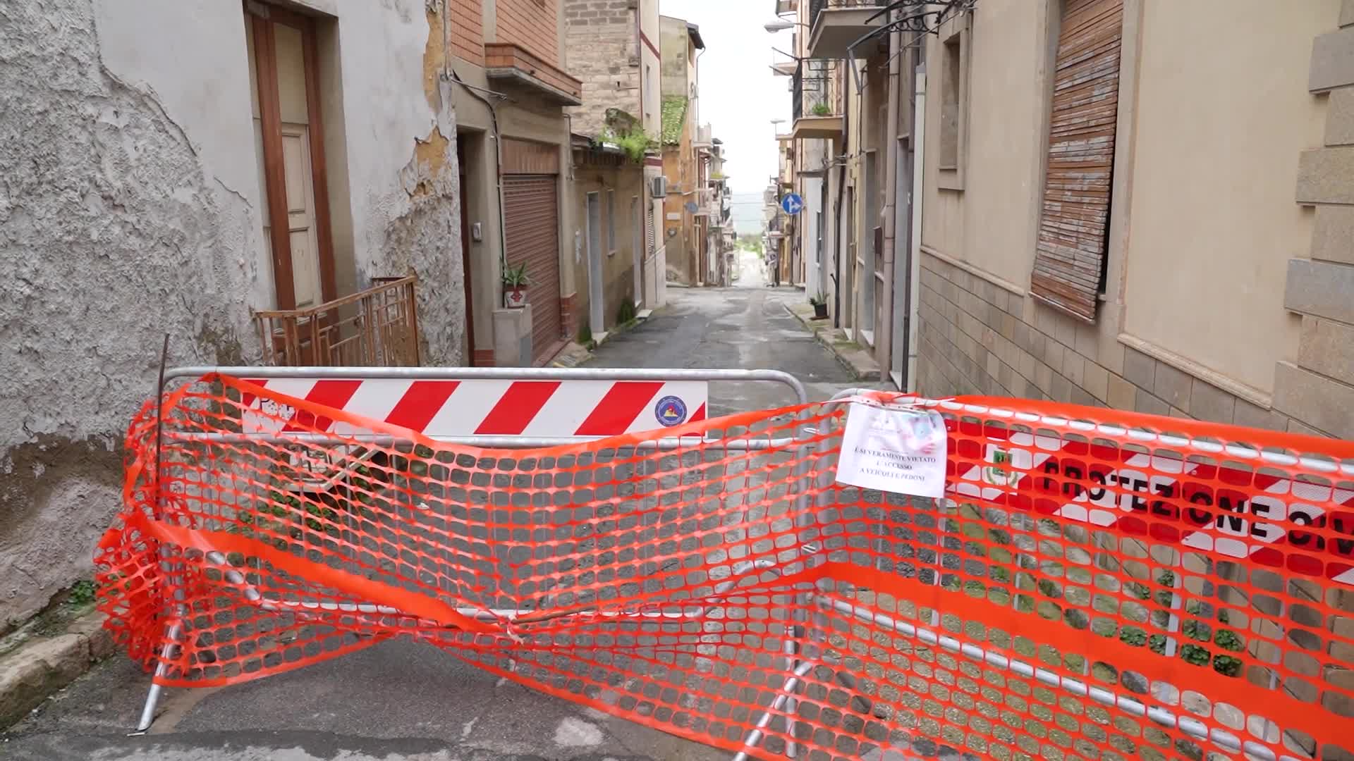 Niscemi Landslide Causes Damage in Southern Sicily