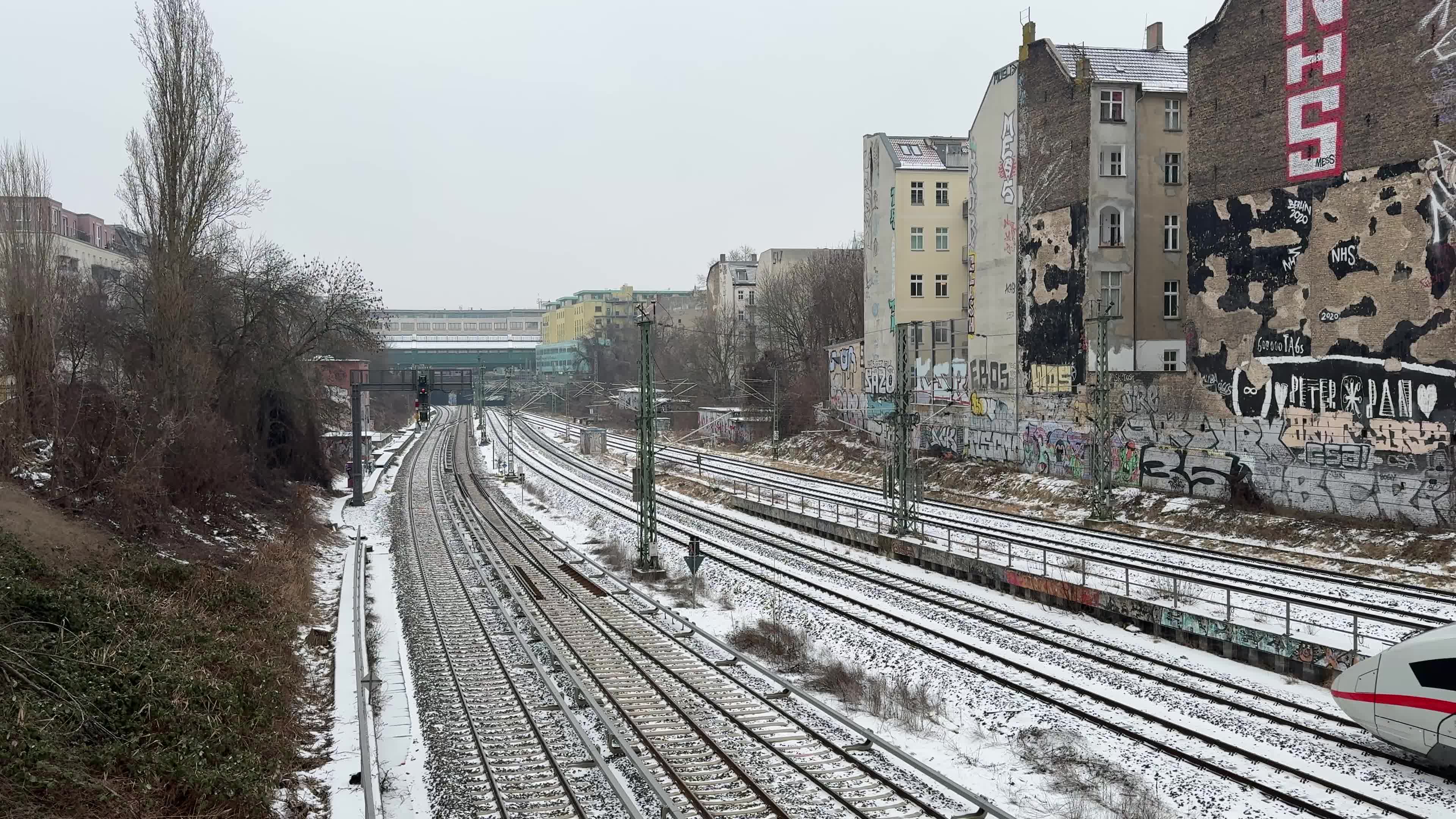 Snow in Berlin