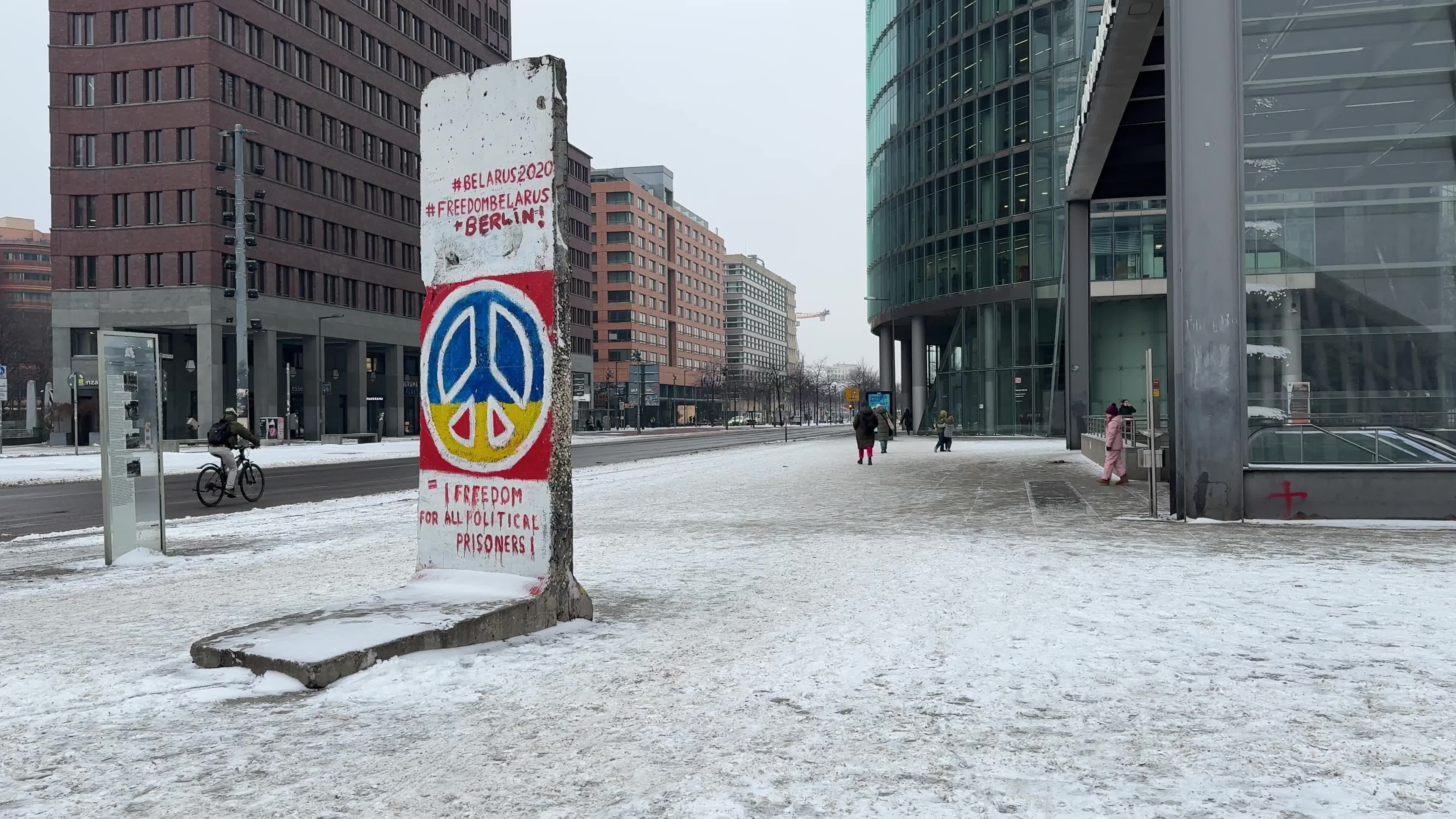 Snow in berlin