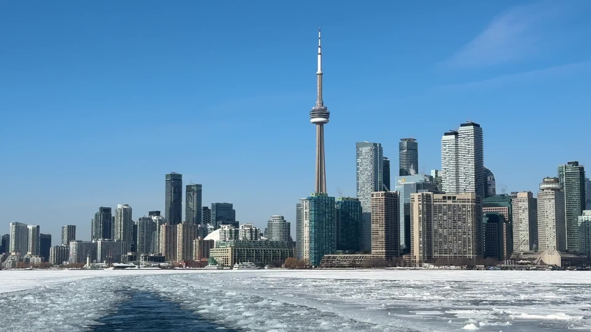 Frozen Waters Of Lake Ontario
