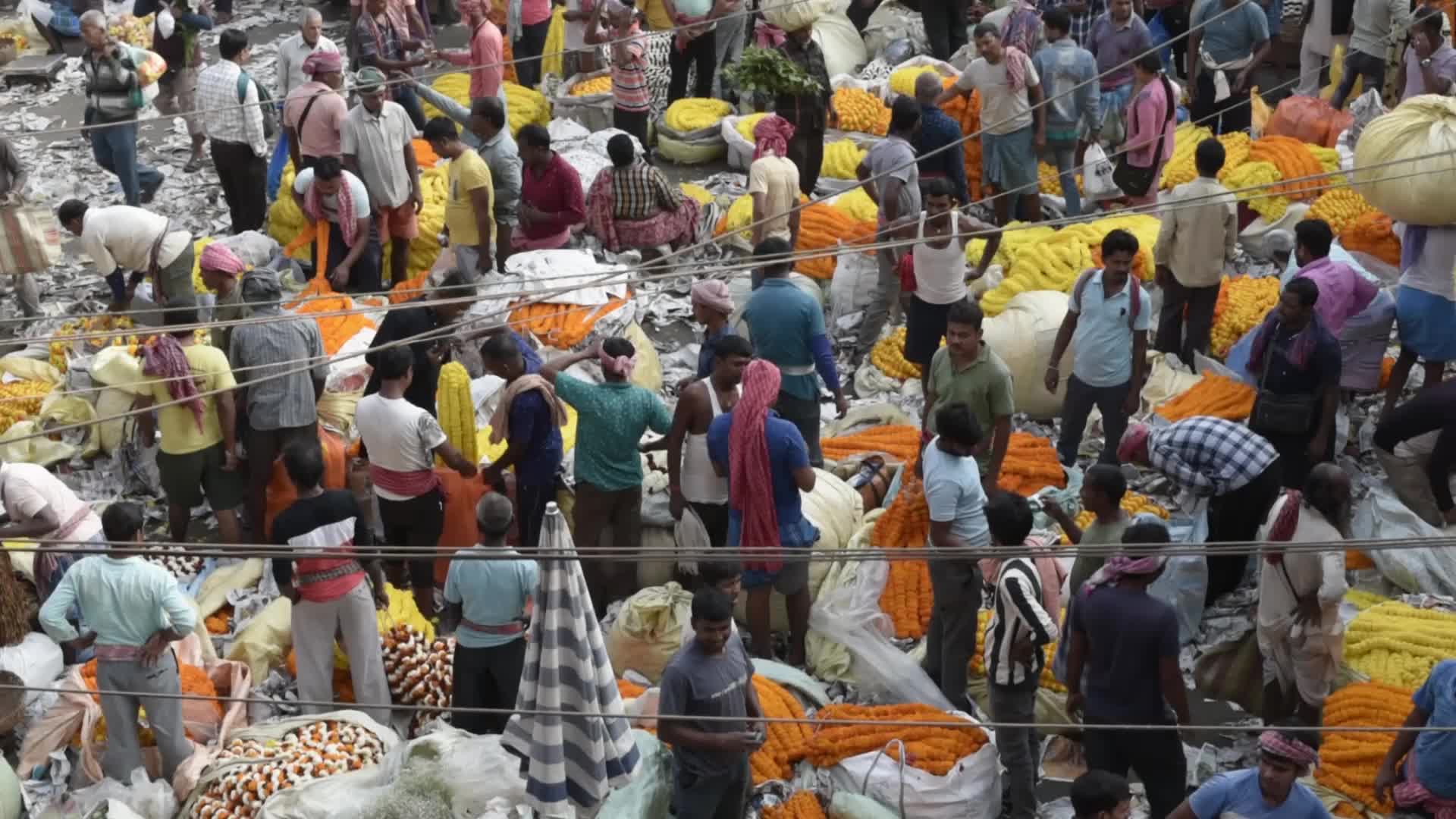 Flower Market In Kolkata