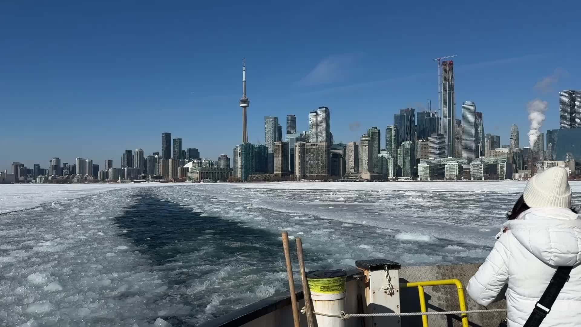 Frozen Waters Of Lake Ontario