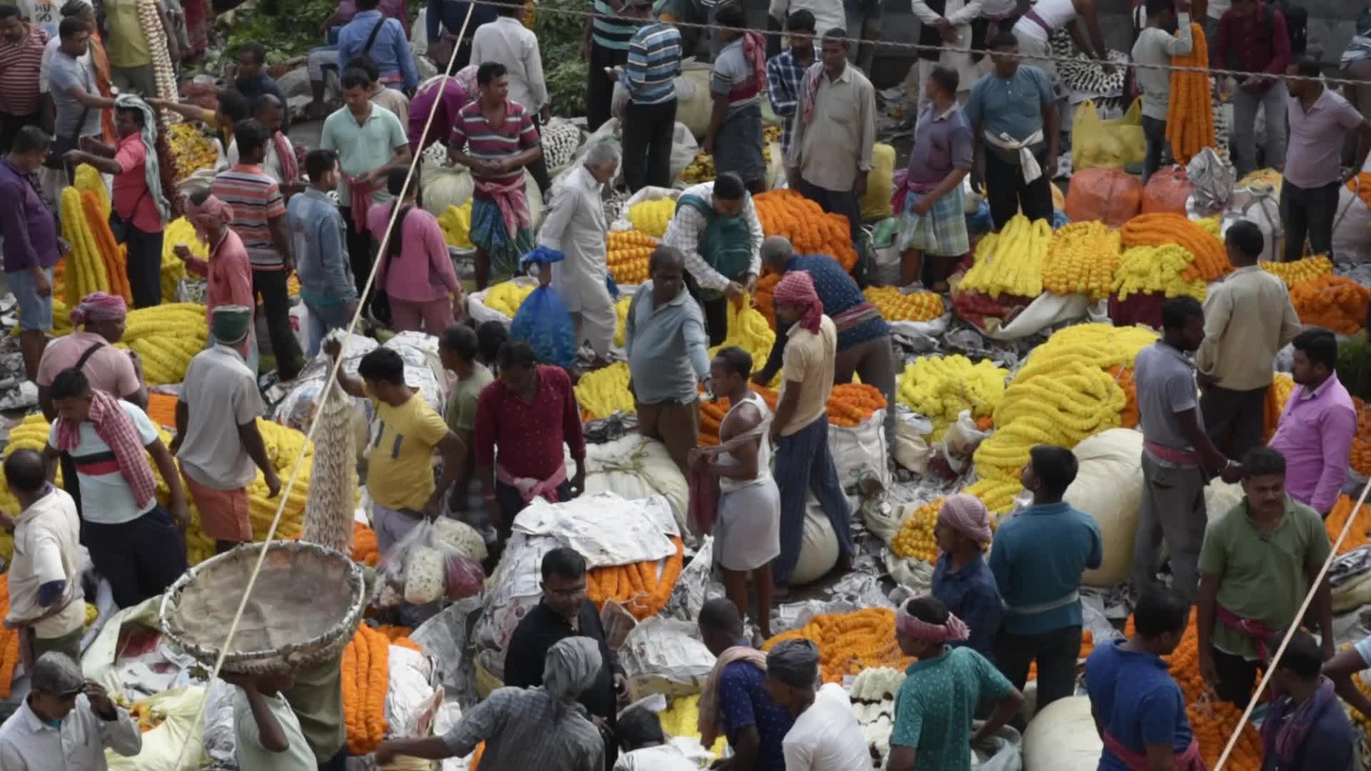 Flower Market In Kolkata