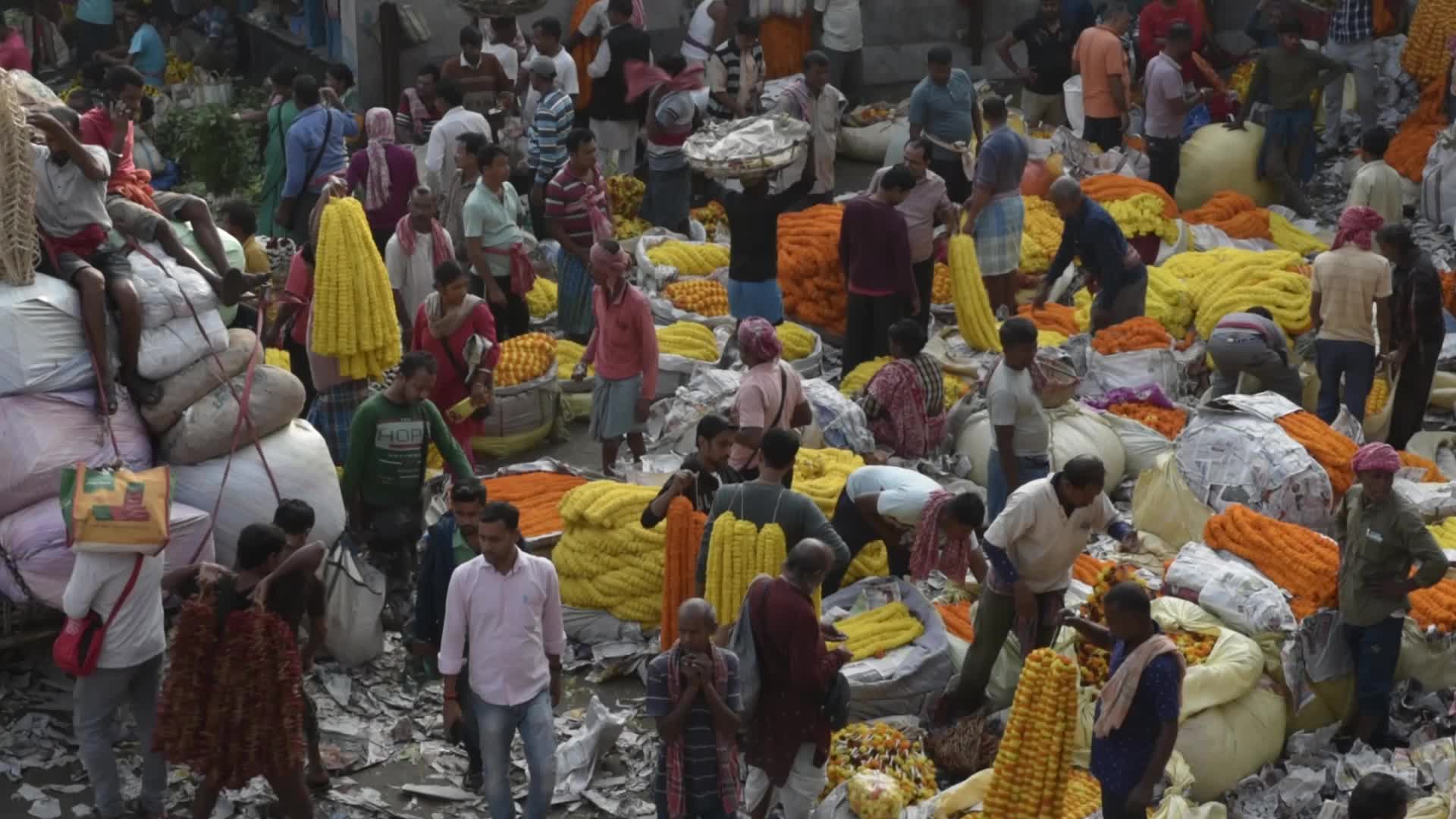 Flower Market In Kolkata