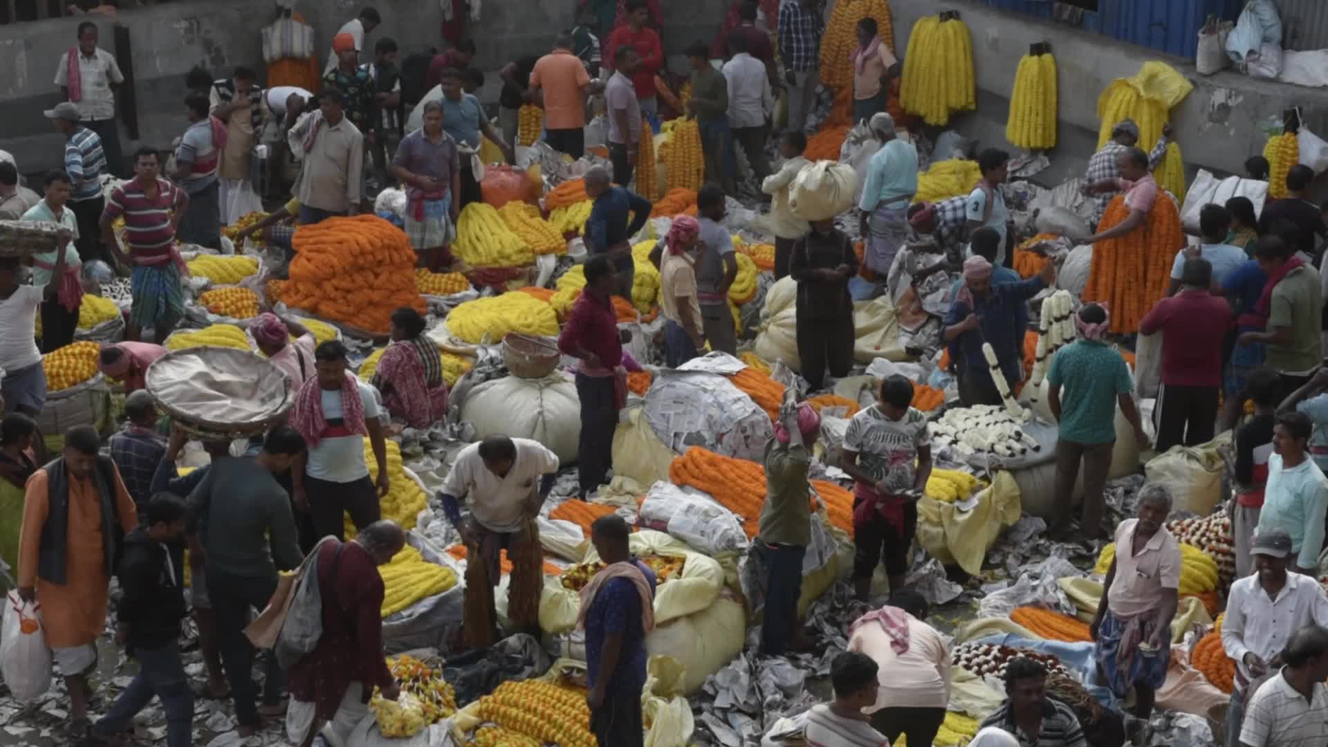 Flower Market In Kolkata