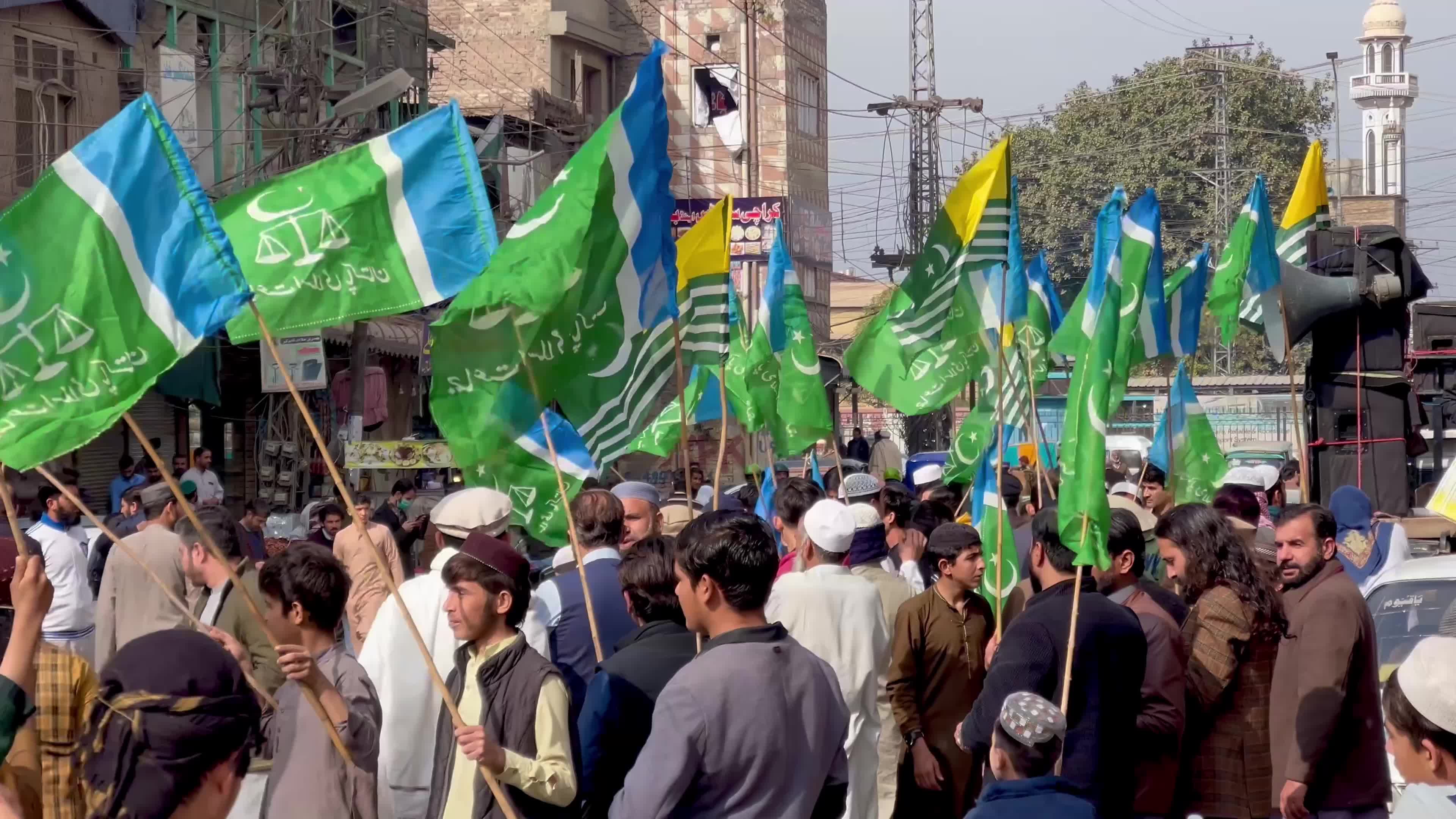 Pakistanis observe Kashmir Solidarity Day in Peshawar 