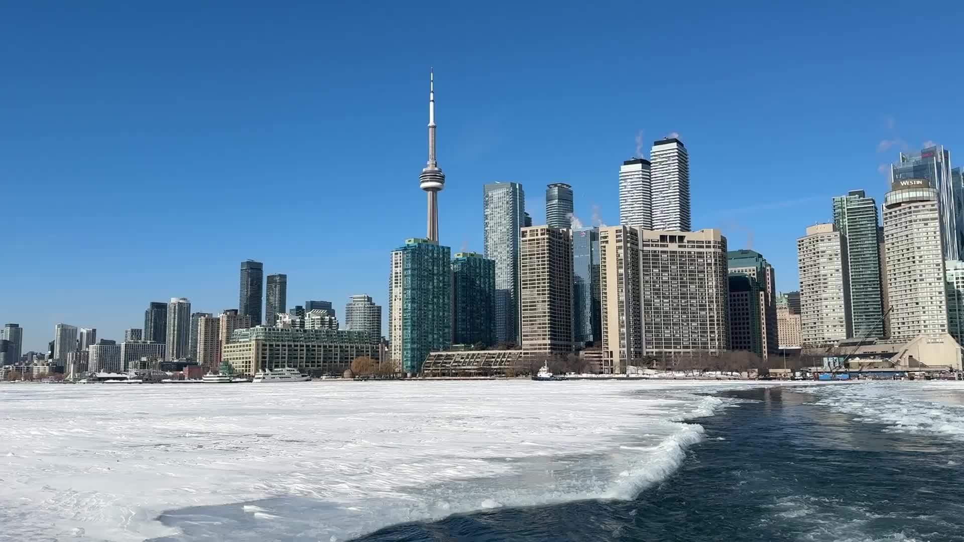 Frozen Waters Of Lake Ontario